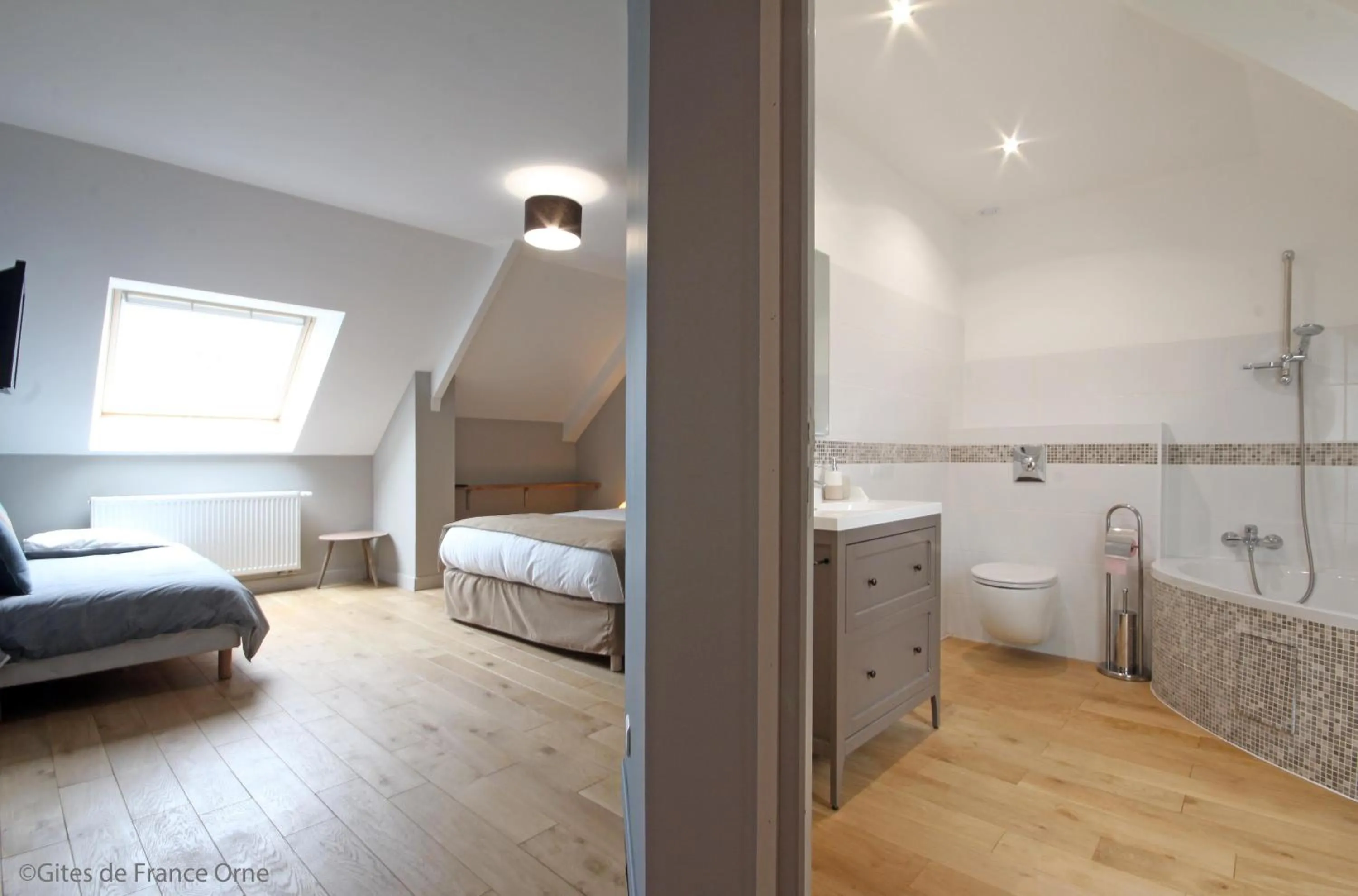 Bedroom, Bed in La Corbonniere