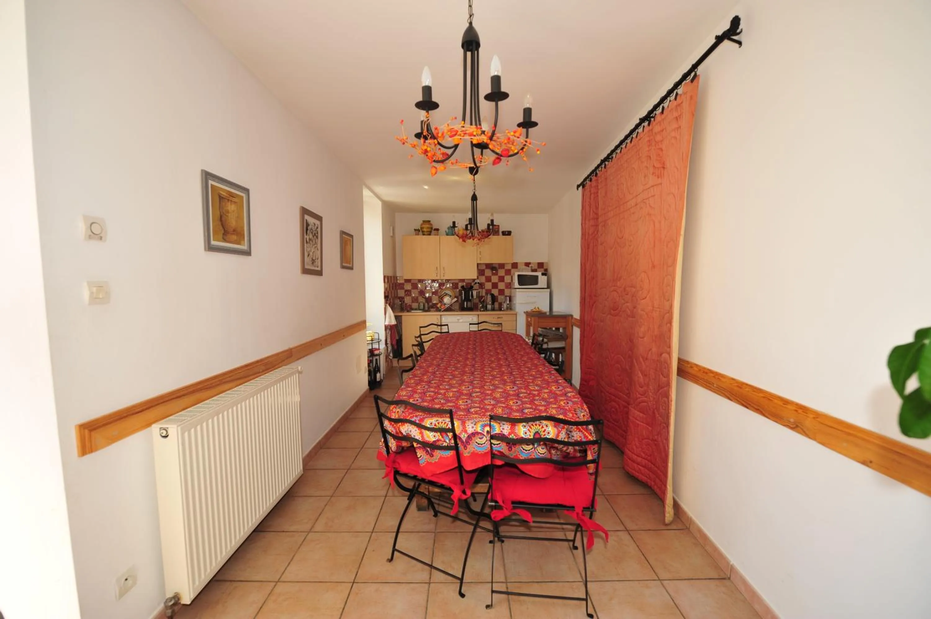 Dining area in La Rialhe