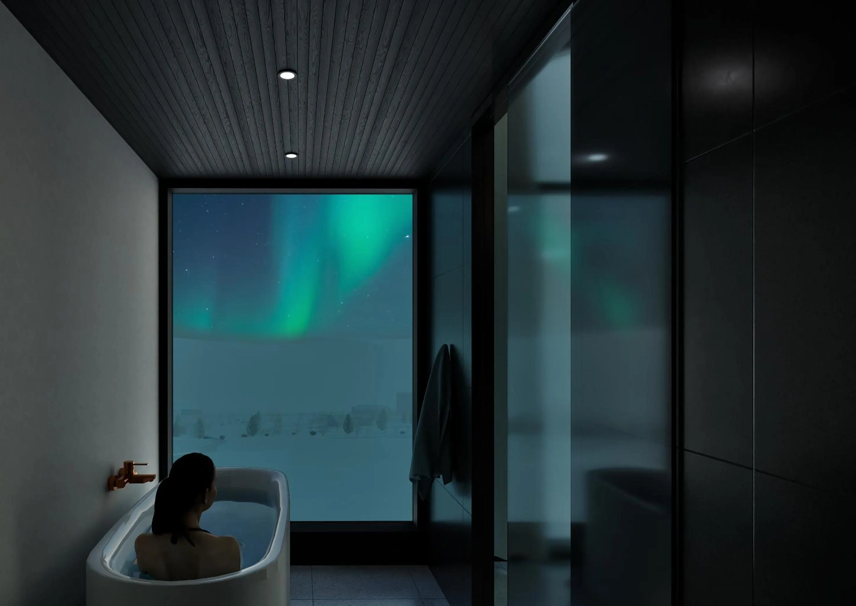 Bathroom in Star Arctic Hotel & Activities