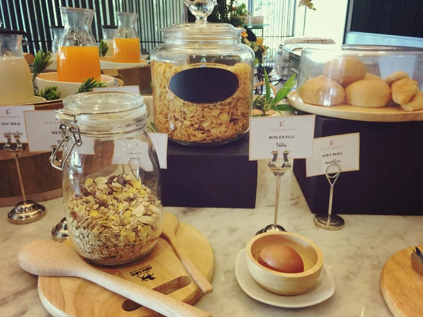 Buffet breakfast in The Canal 304 Hotel and Residence