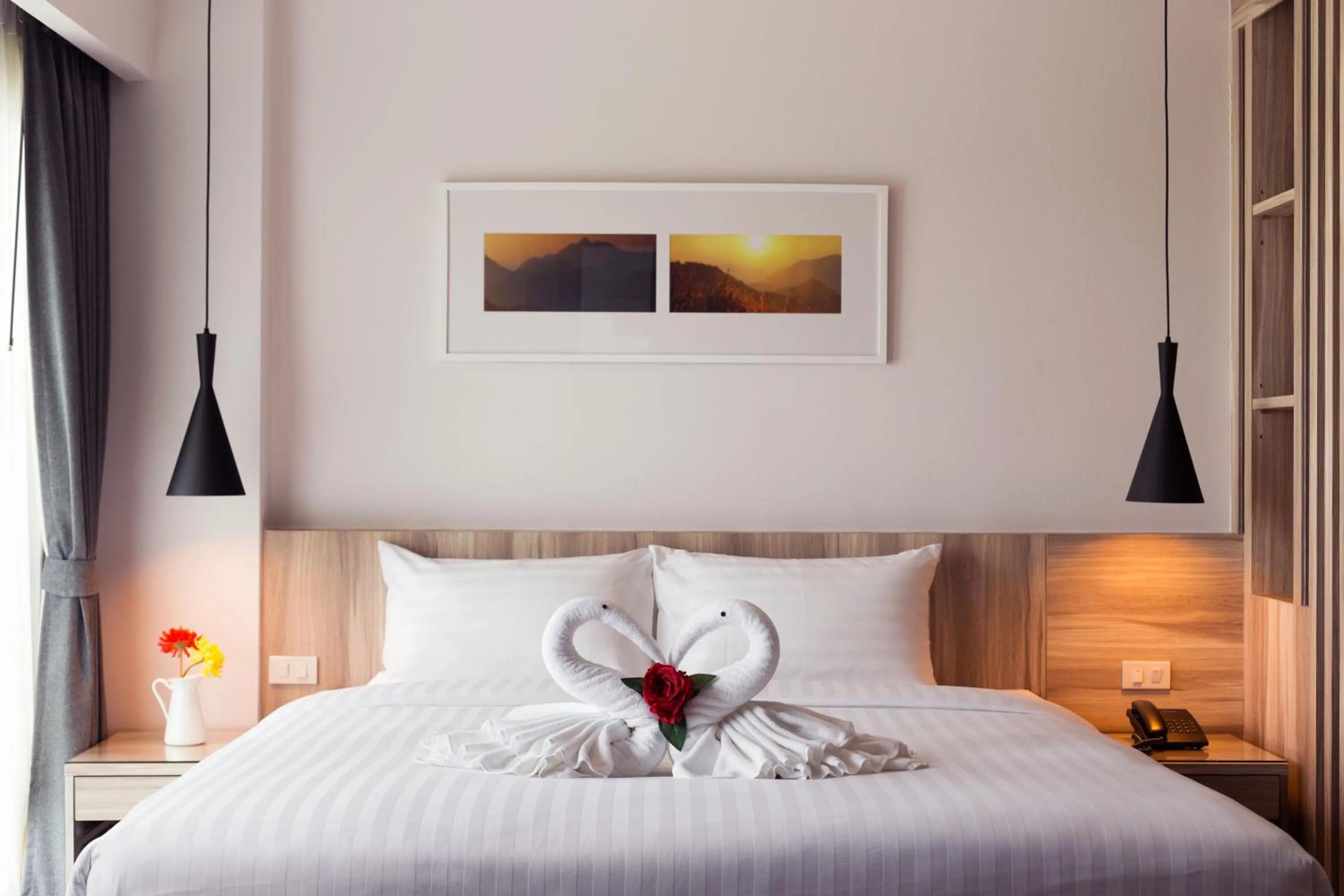 Bed in The Canal 304 Hotel and Residence