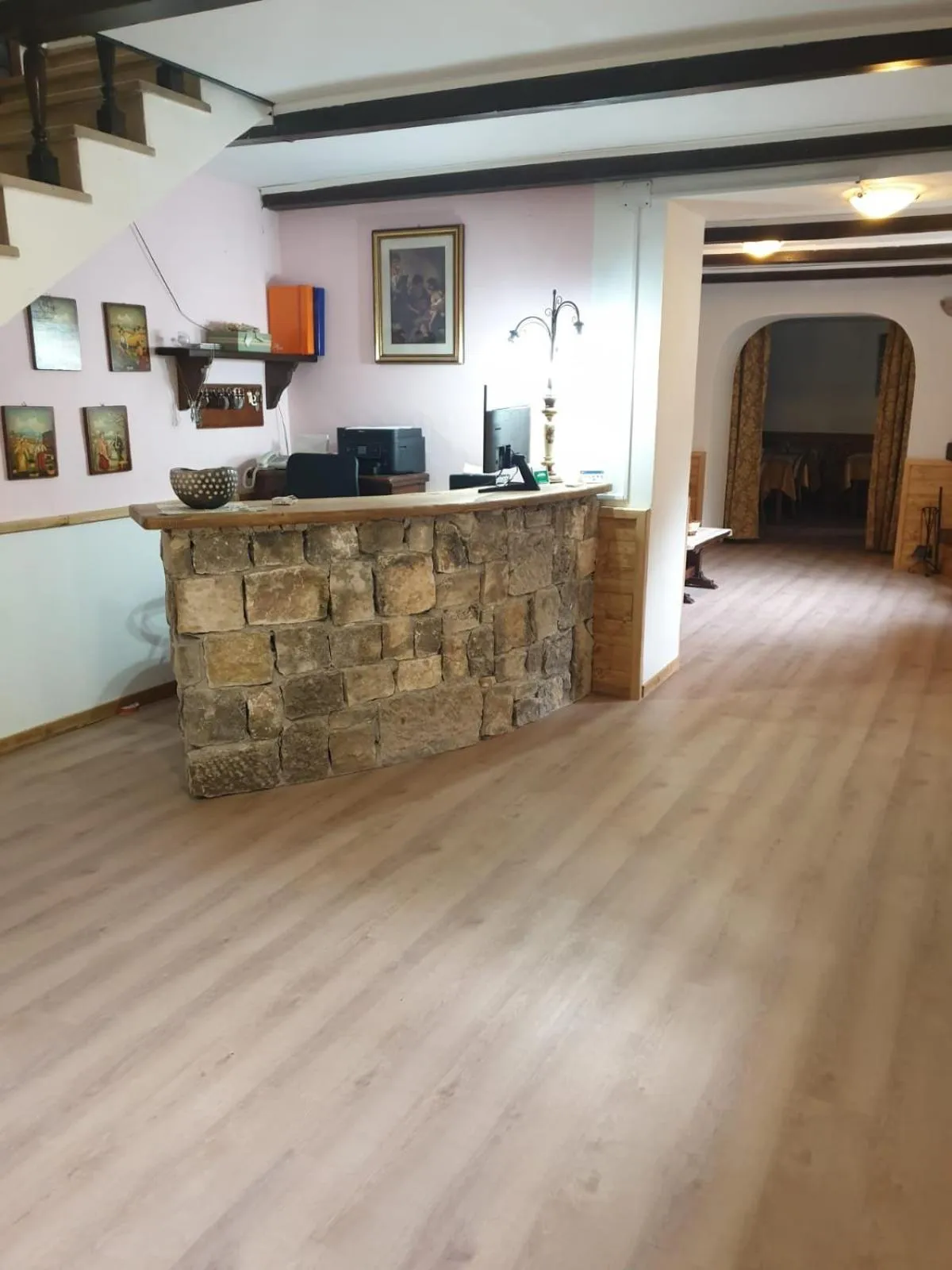 Lobby or reception in Claudia B&B