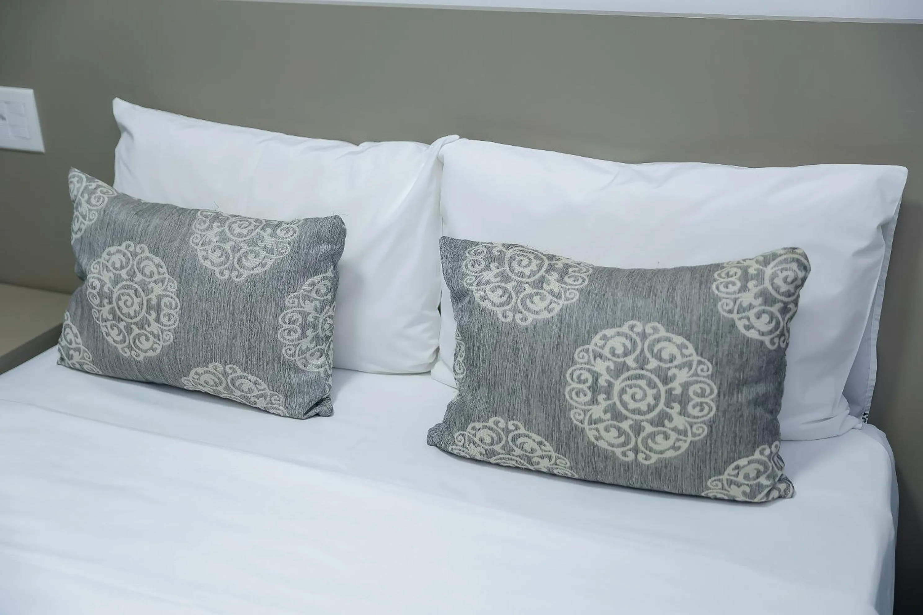 Bed in Verona Tower Hotel