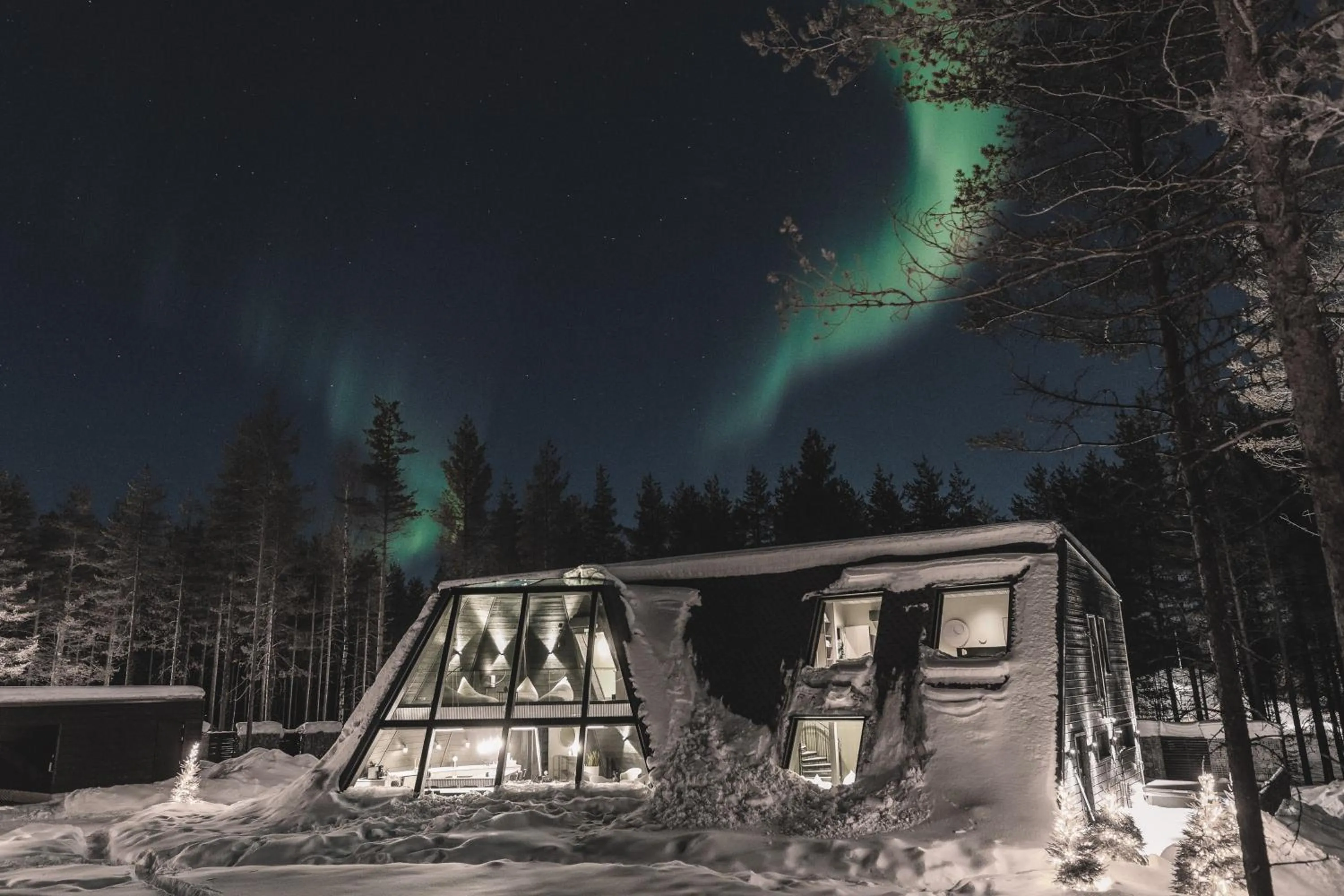 Winter in Glass Resort