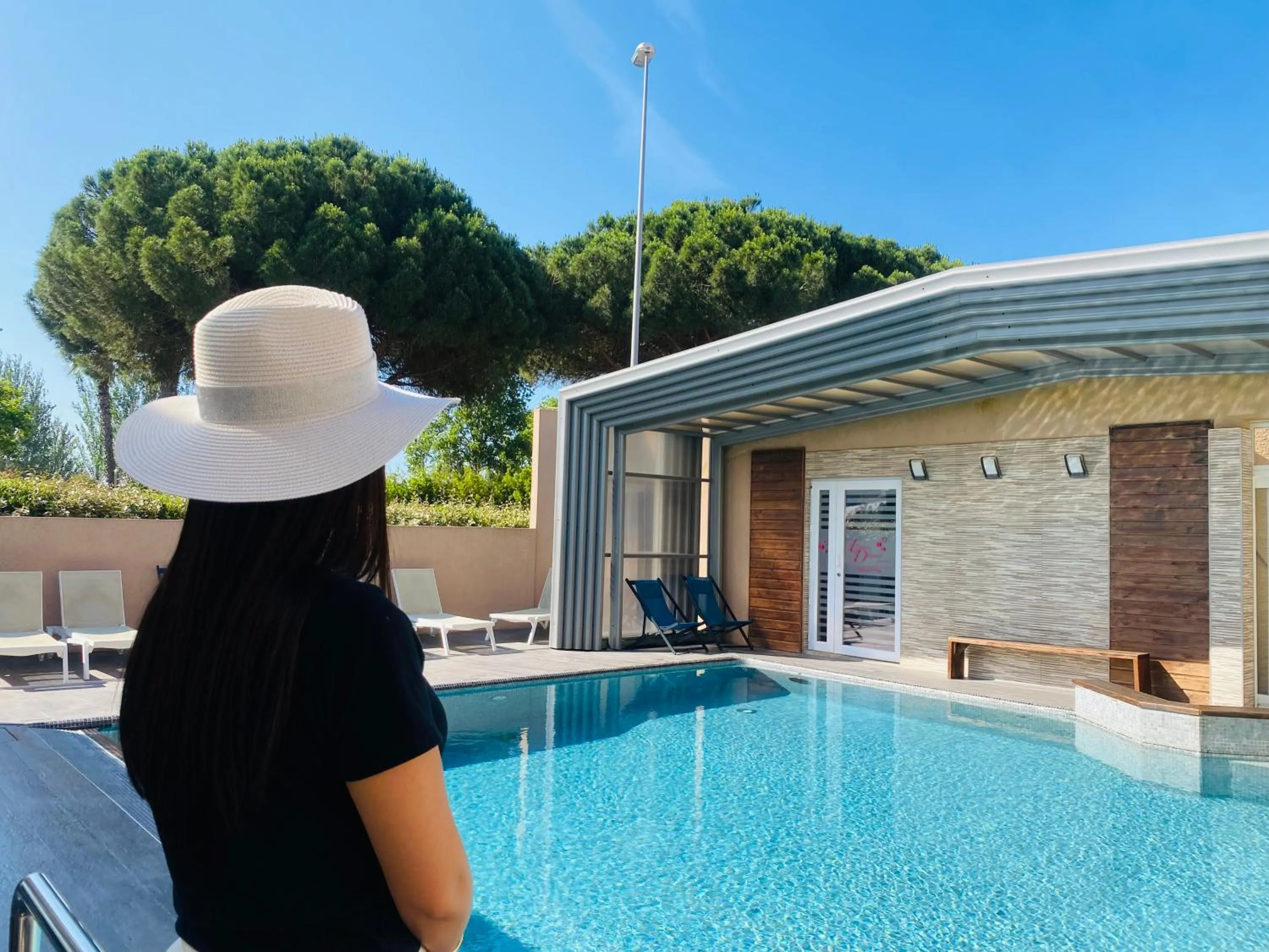 Swimming pool in Hotel & Spa Gil de France Cap d'Agde