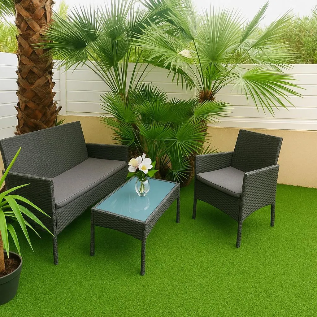 Garden view in Hotel & Spa Gil de France Cap d'Agde