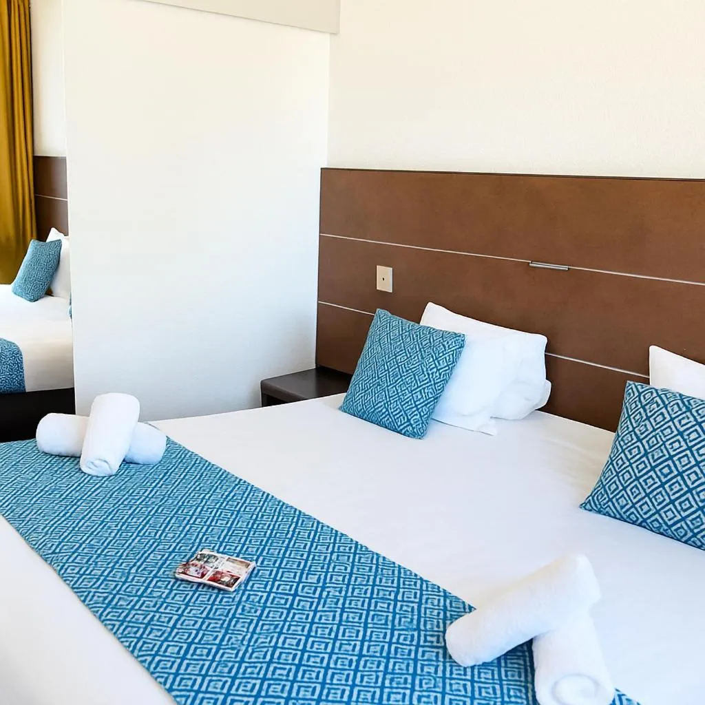Bedroom, Bed in Hotel & Spa Gil de France Cap d'Agde