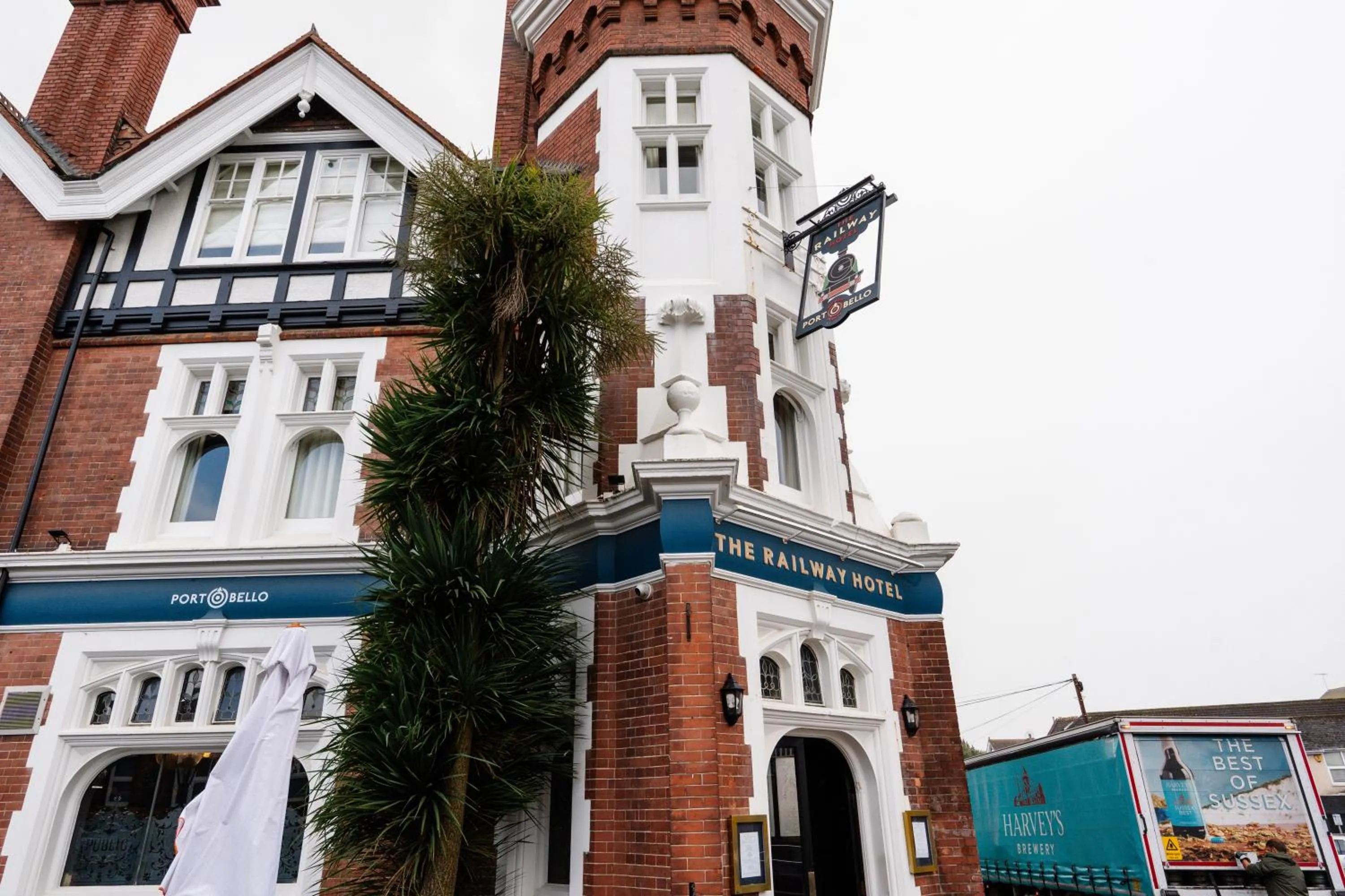Property building in The Railway Hotel Worthing