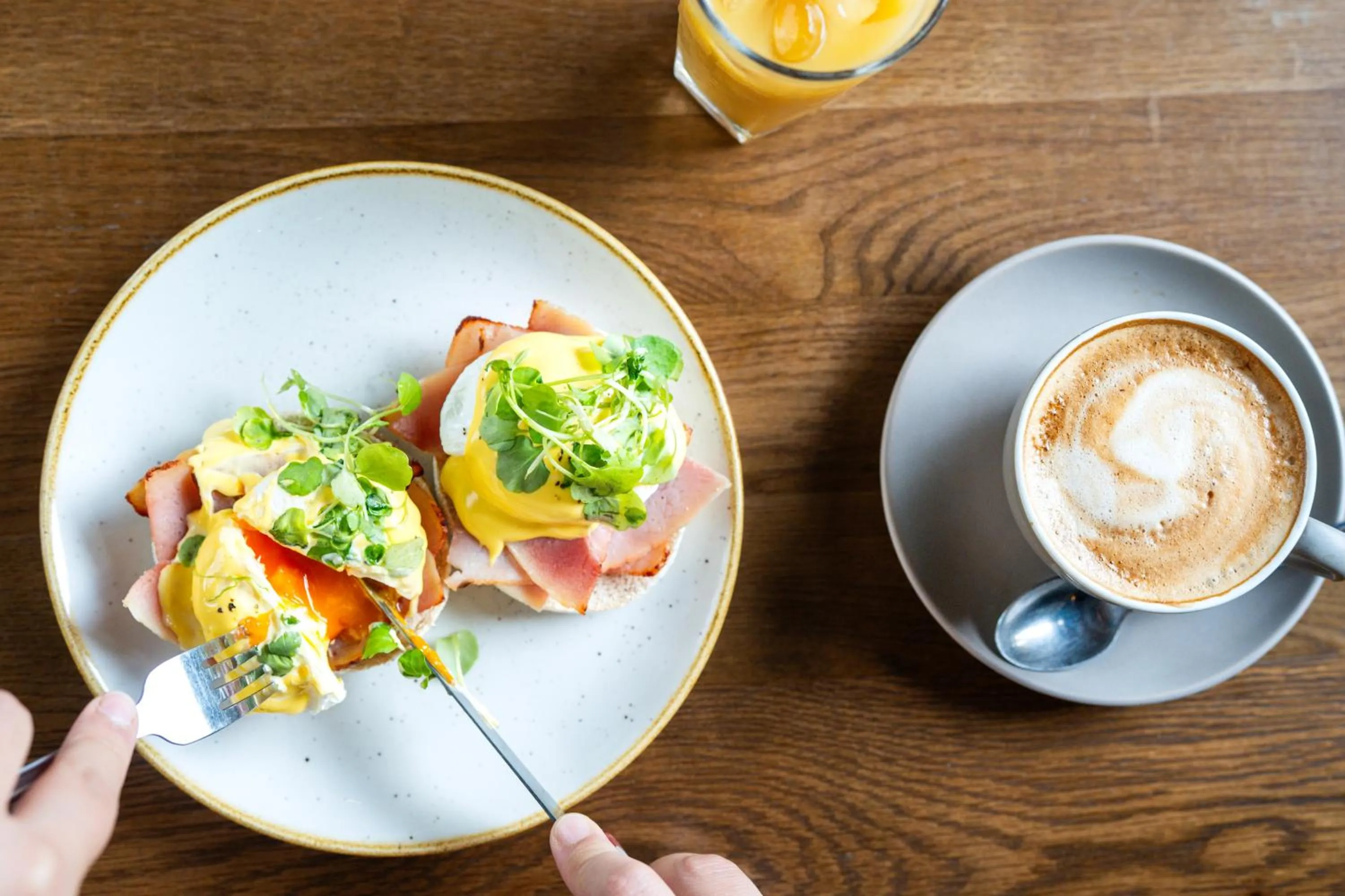 Breakfast in The Railway Hotel Worthing