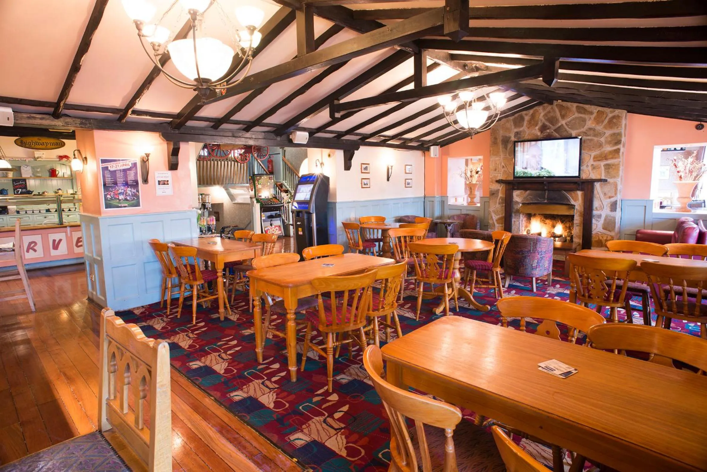 Restaurant/places to eat in The Highwayman Inn