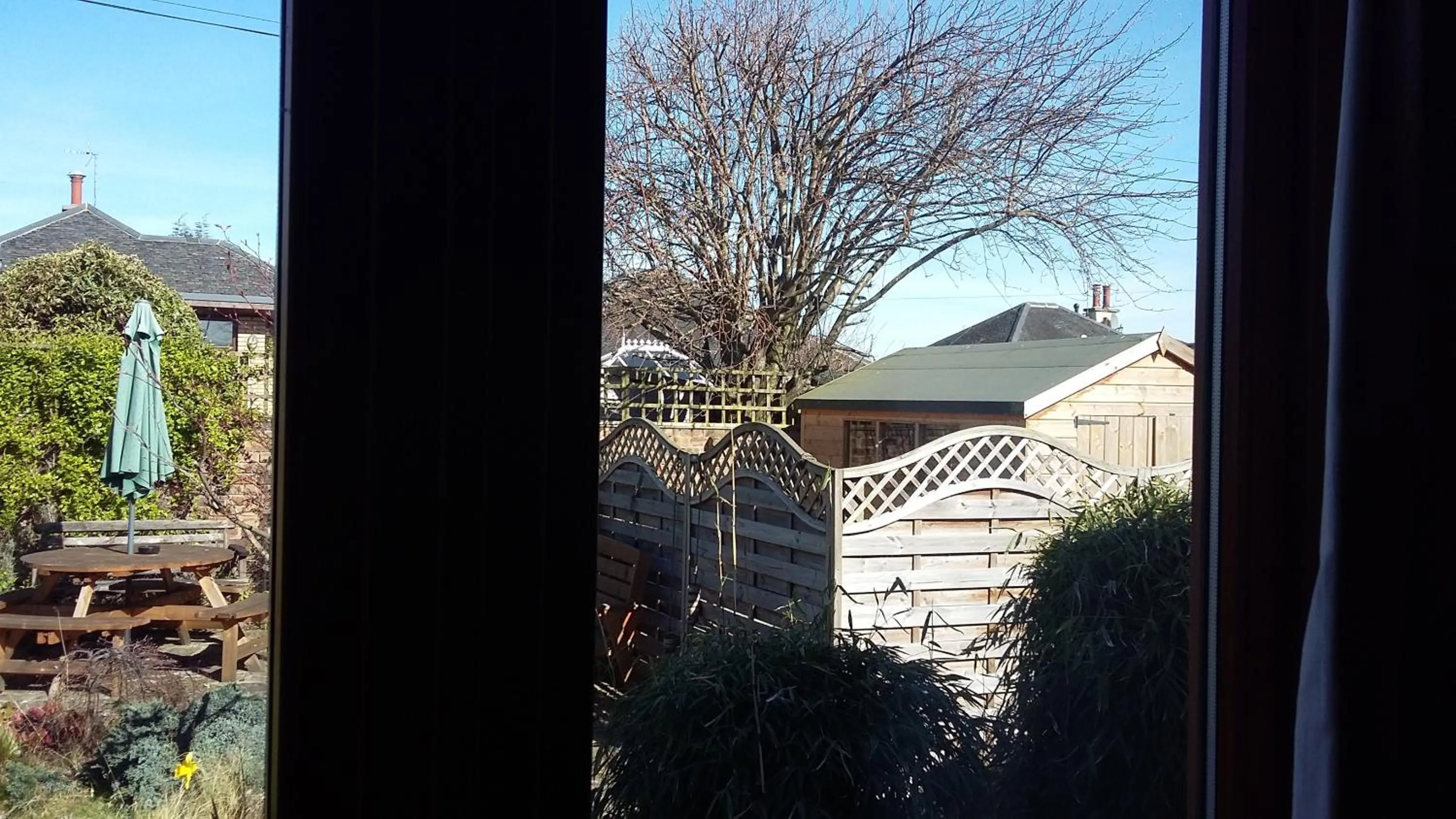 Garden in Craigievar Guest House