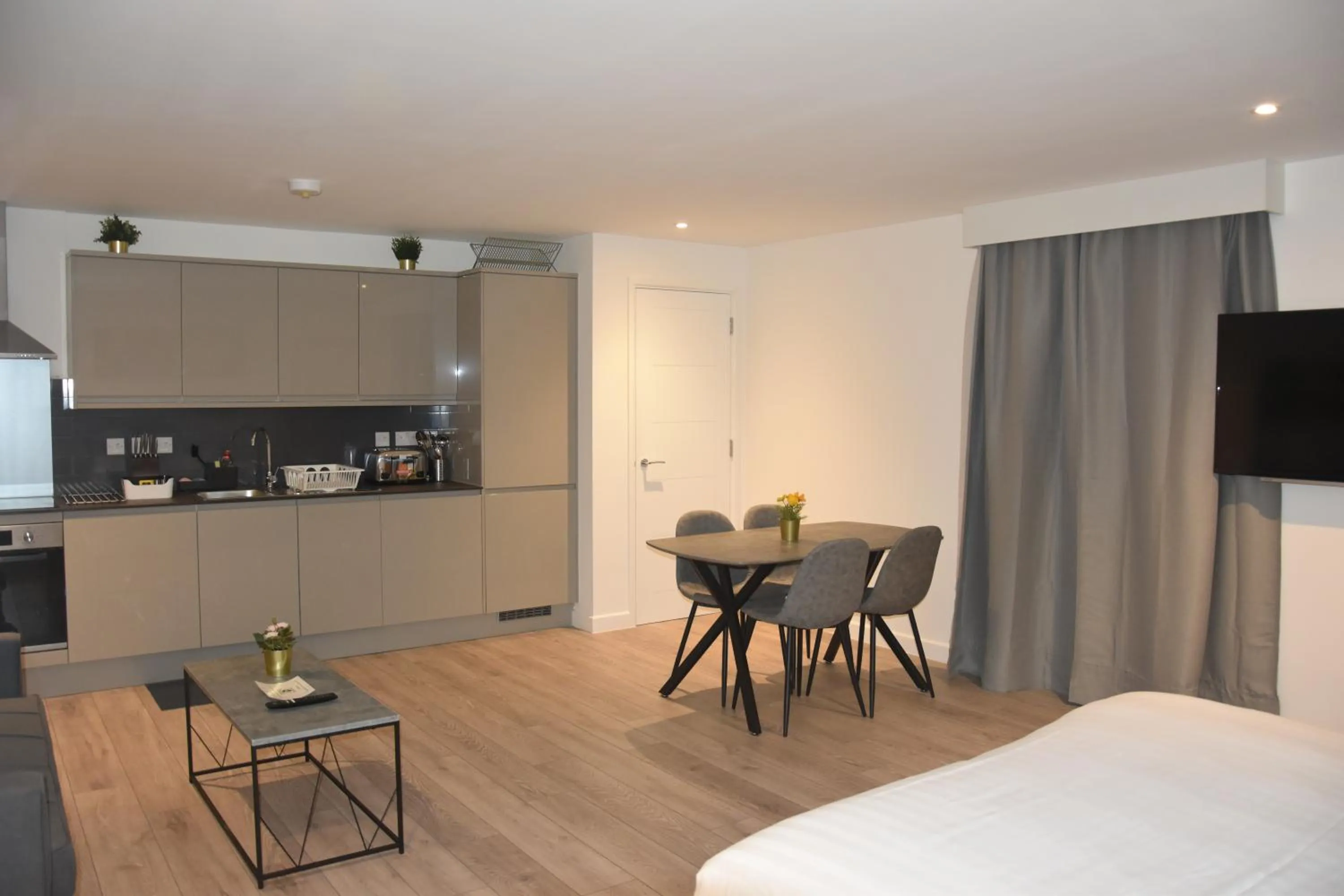 Living room in Hampton Suites Serviced Apartments