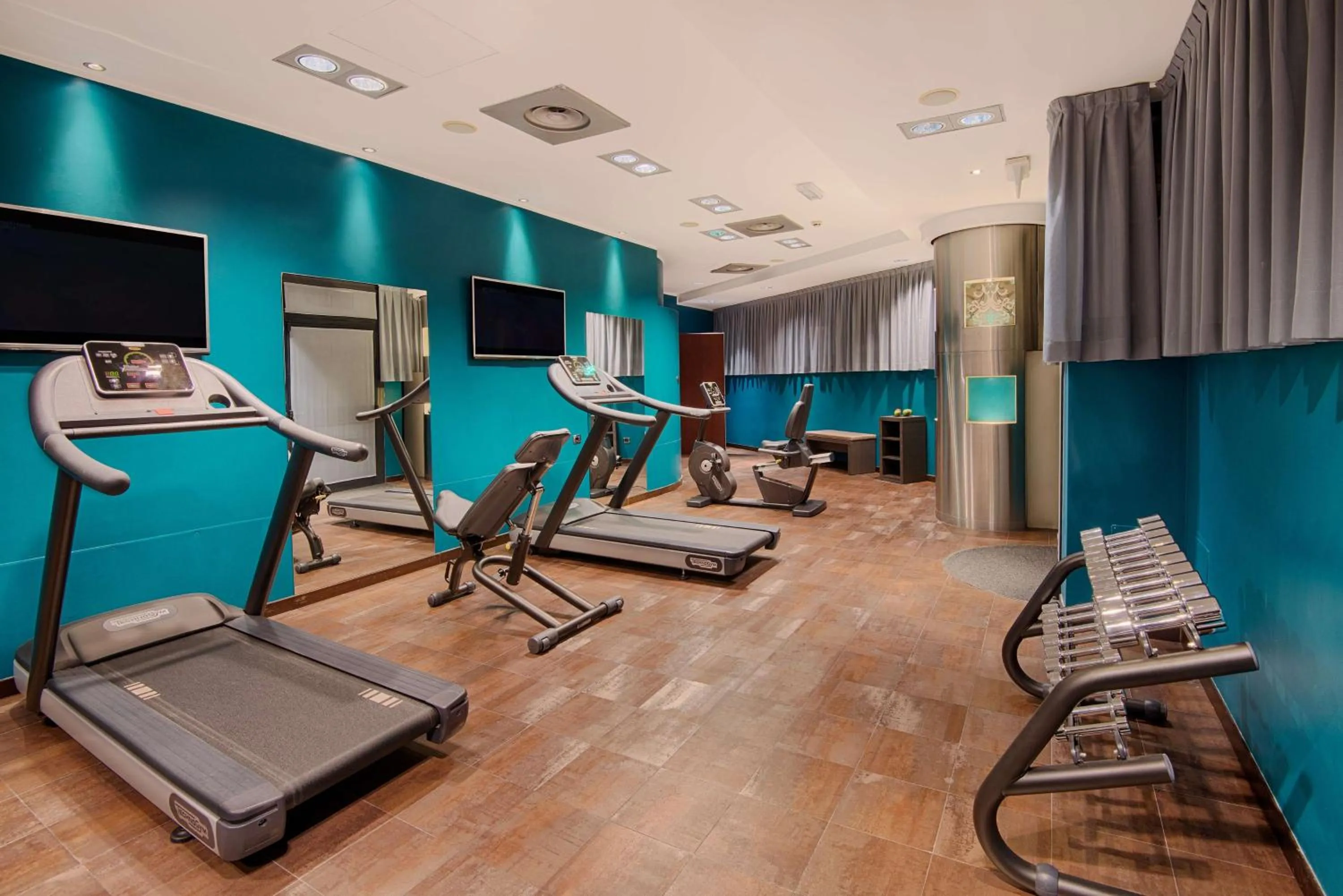 Fitness centre/facilities in NH Collection Genova Marina