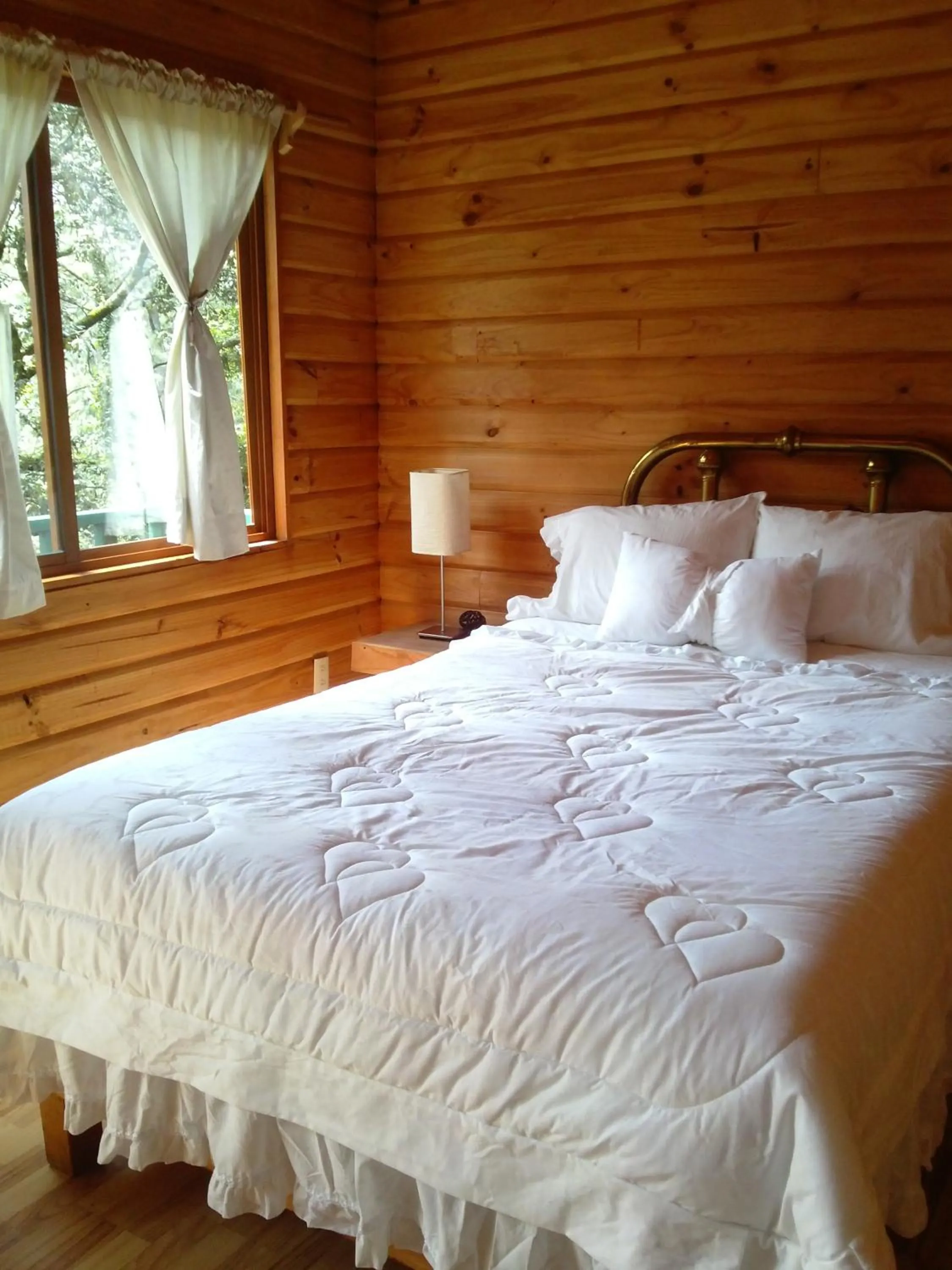 Bed in Cabañas Monte Alto Hotel Boutique