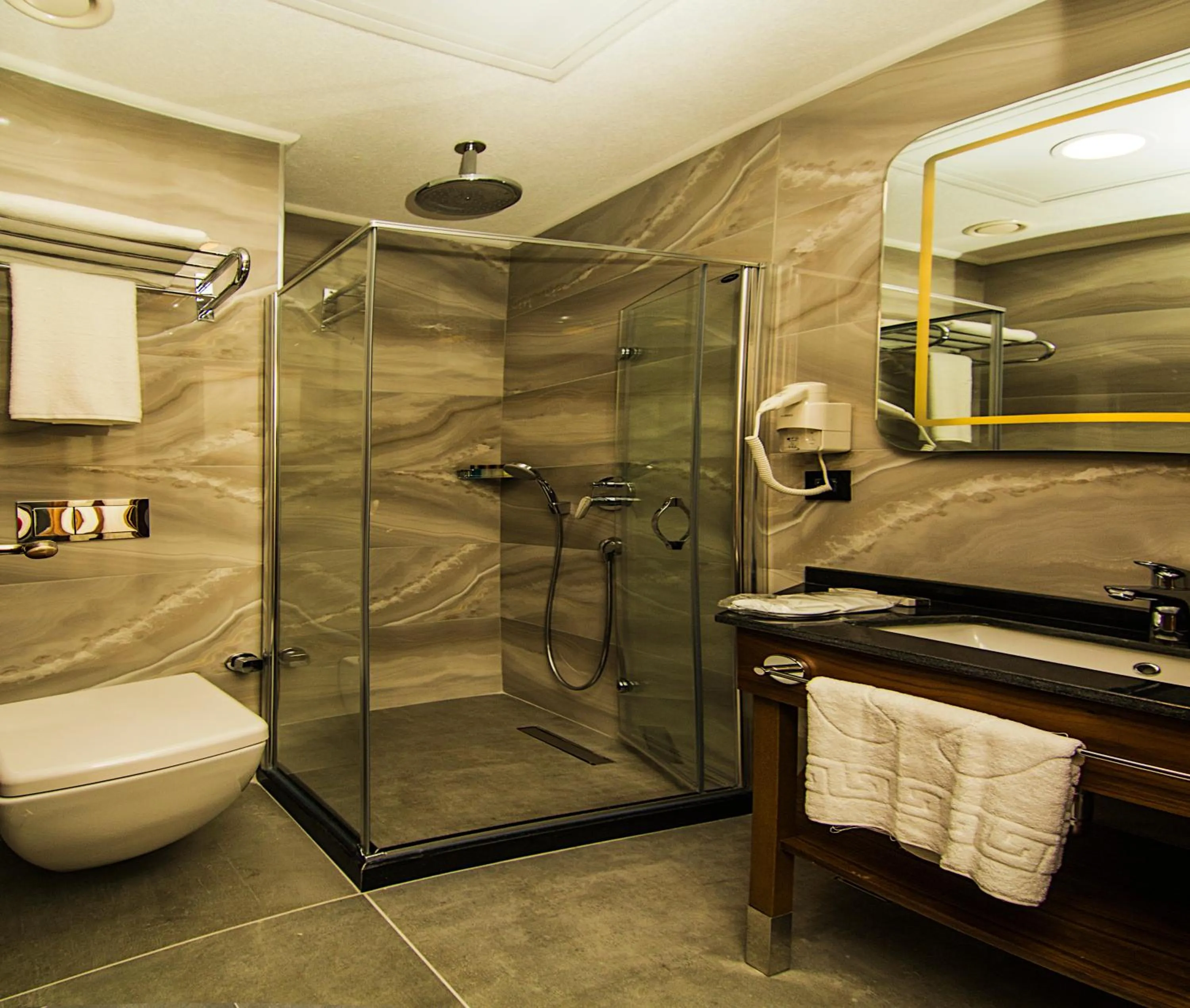 Bathroom in İstanbul Vertu Hotel