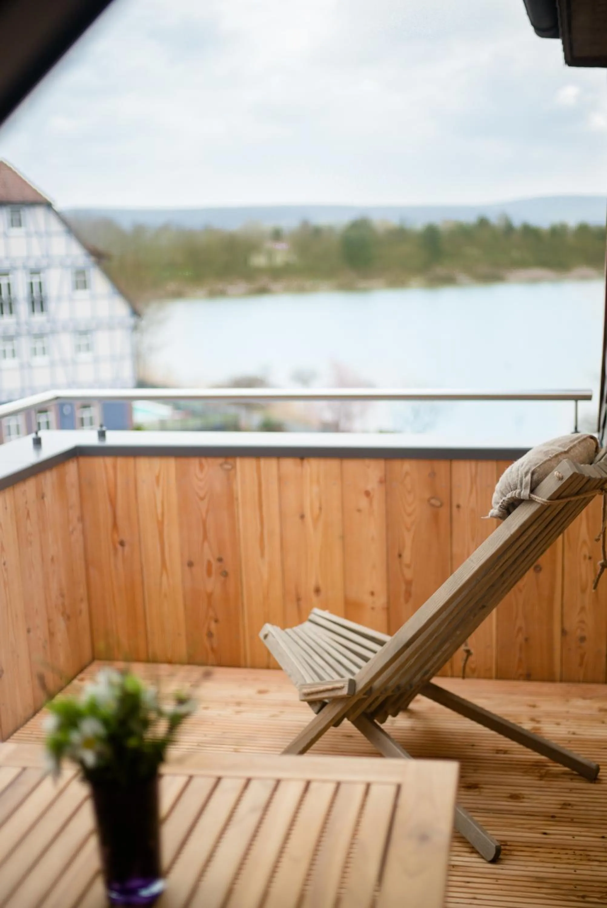 Balcony/Terrace in Seehotel Niedernberg - Das Dorf am See