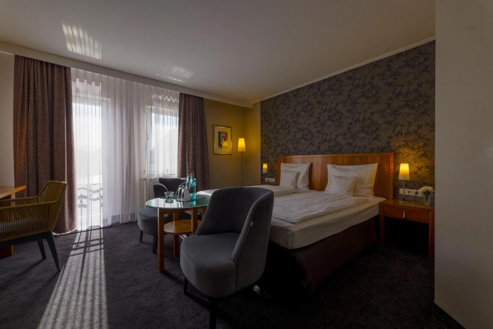 Bed in Seehotel Niedernberg - Das Dorf am See