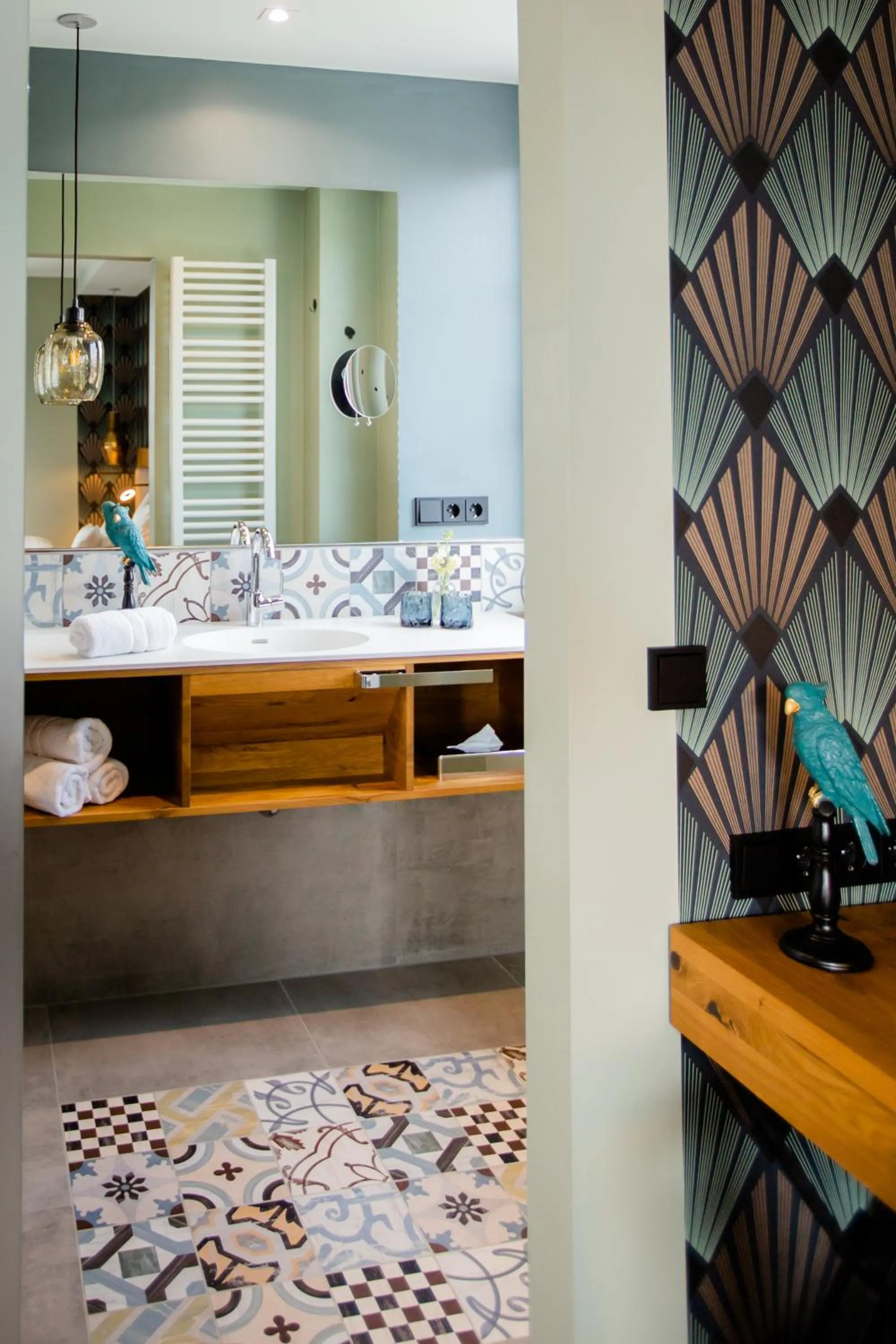 Bathroom in Seehotel Niedernberg - Das Dorf am See