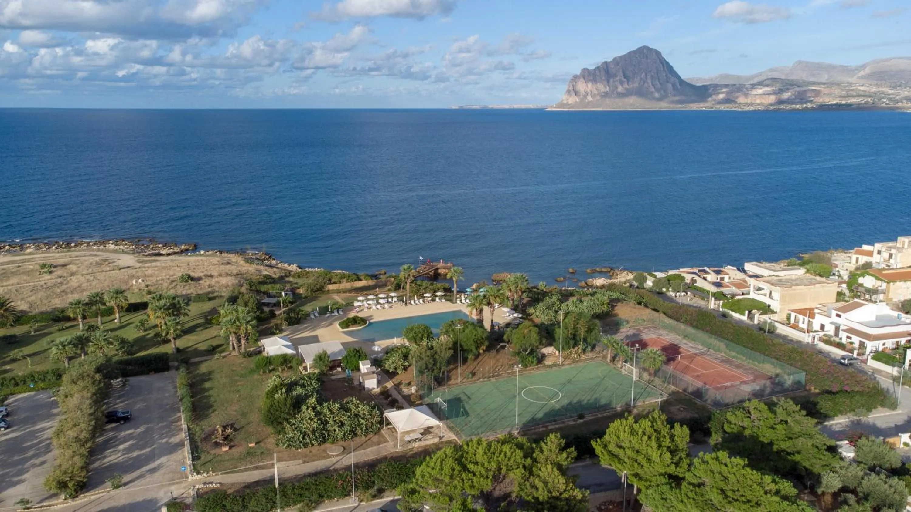 Bird's eye view in Phi Hotel La Tonnara di Bonagia