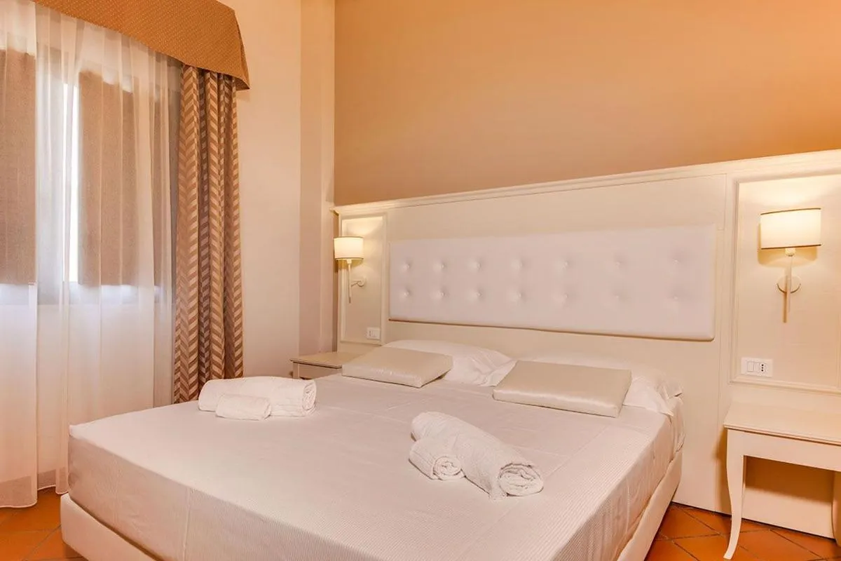 Bed in Phi Hotel La Tonnara di Bonagia