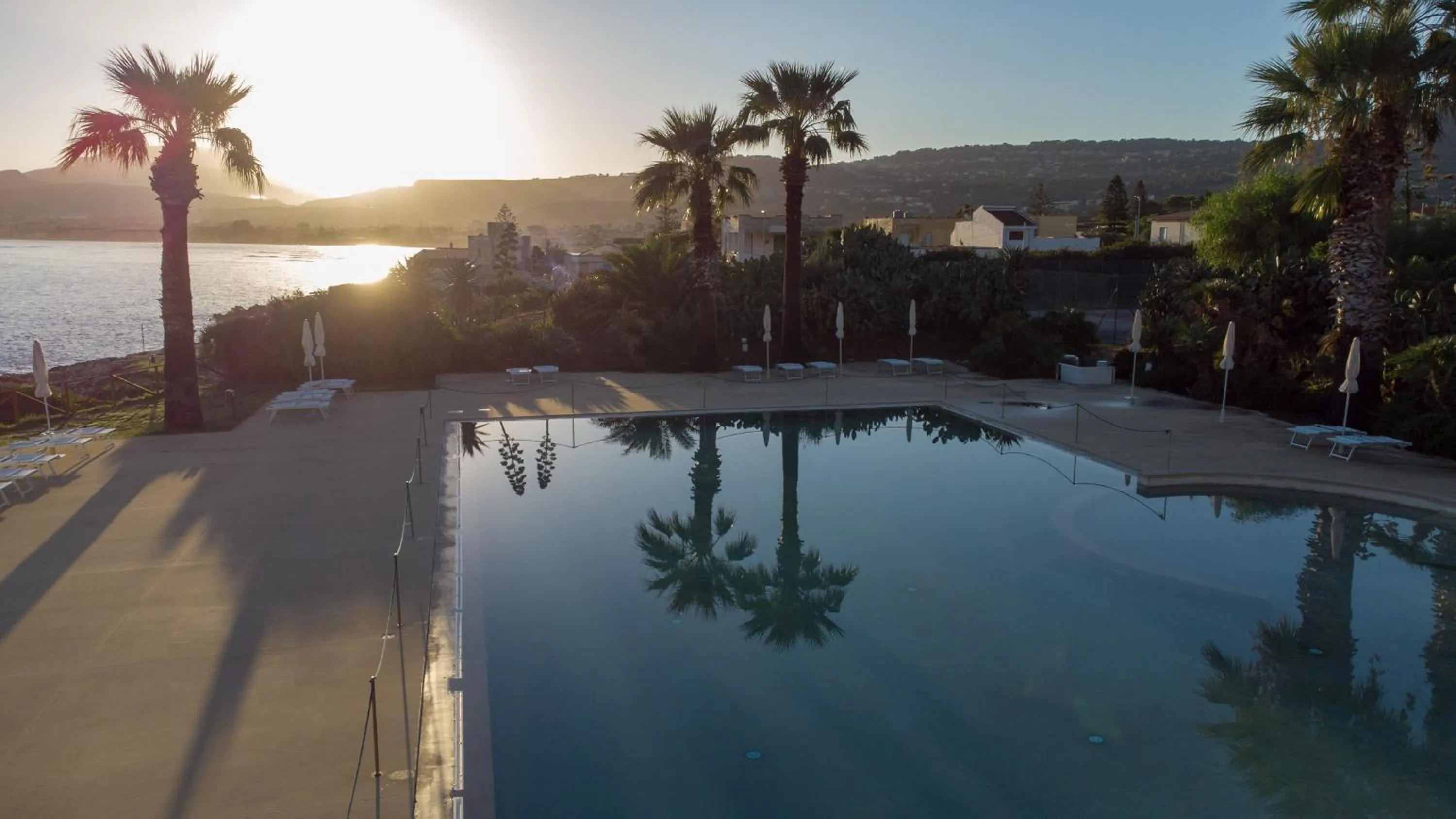 Pool view in Phi Hotel La Tonnara di Bonagia