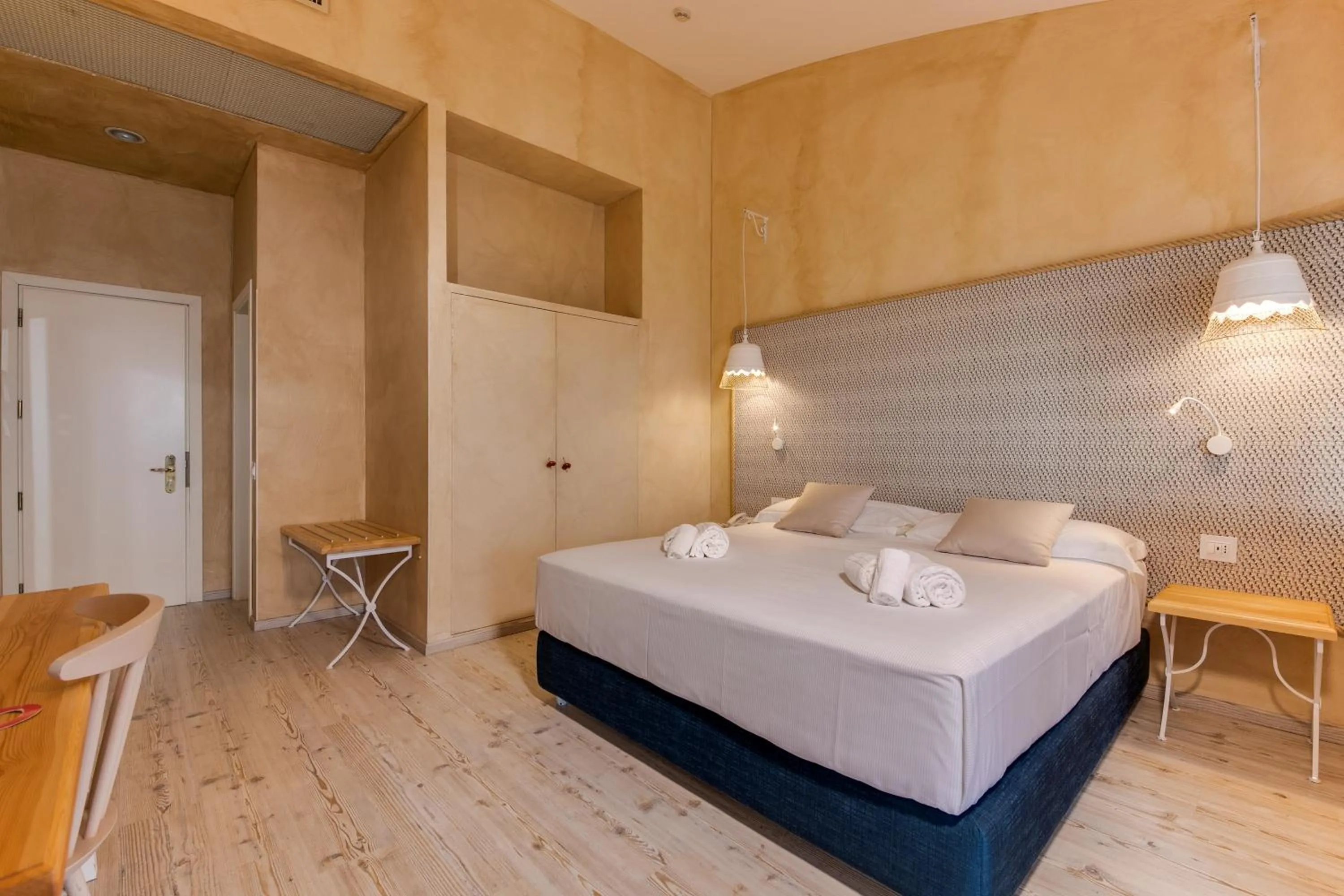 Bed in Phi Hotel La Tonnara di Bonagia