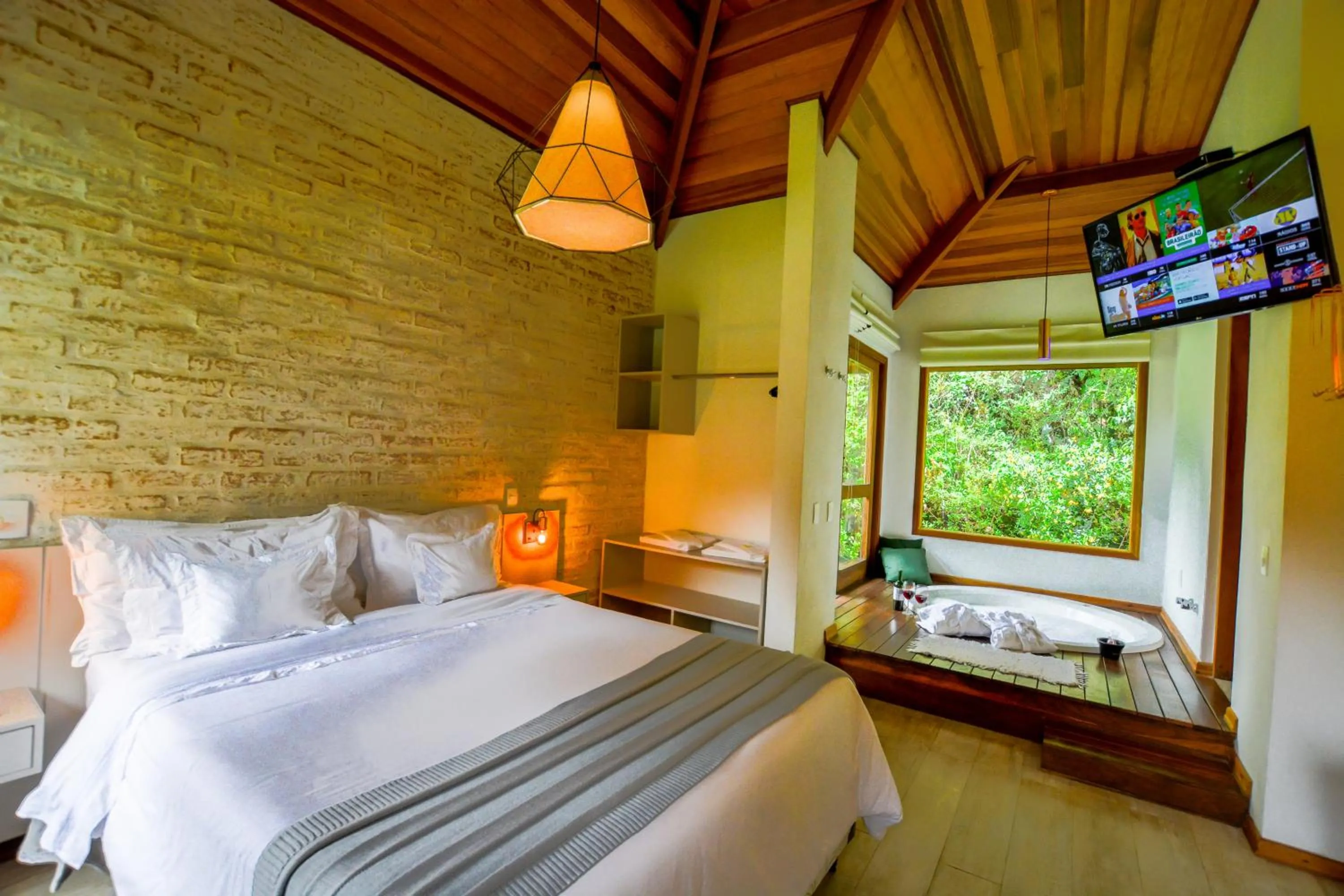 Bedroom, Bed in Resort Magnifico