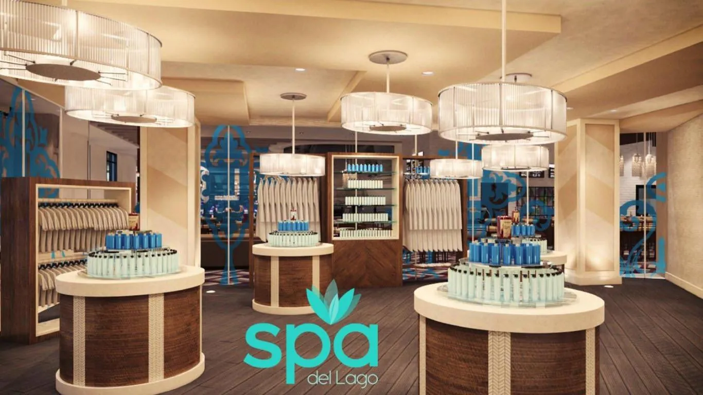 Spa and wellness centre/facilities in Del Lago Resort & Casino