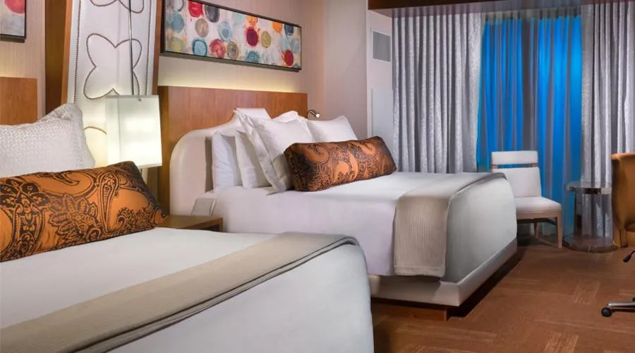 Bed in Del Lago Resort & Casino