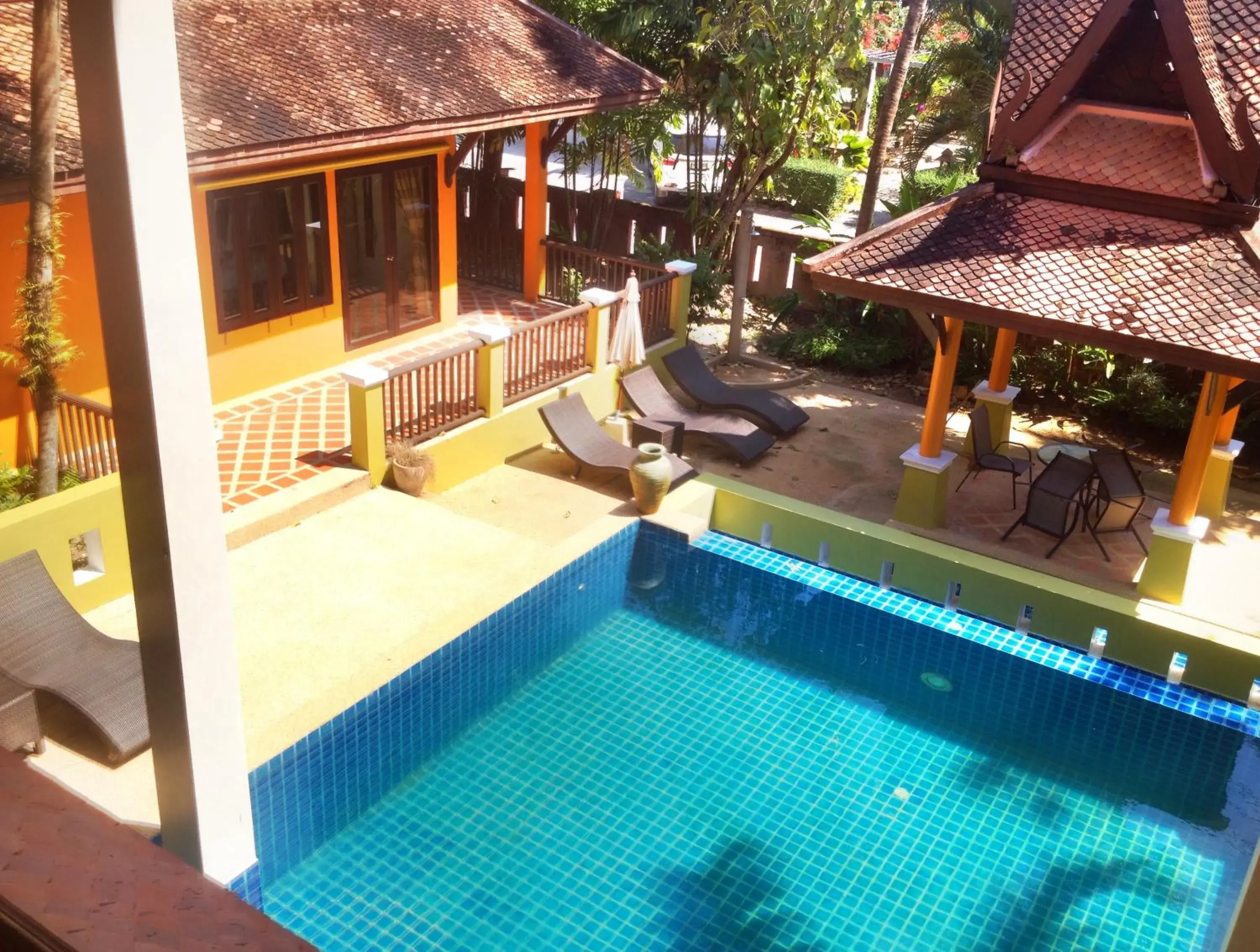 Deluxe Family Suite with Pool View in Villa Chaya Deluxe Family Suite with Pool View in Villa Chaya