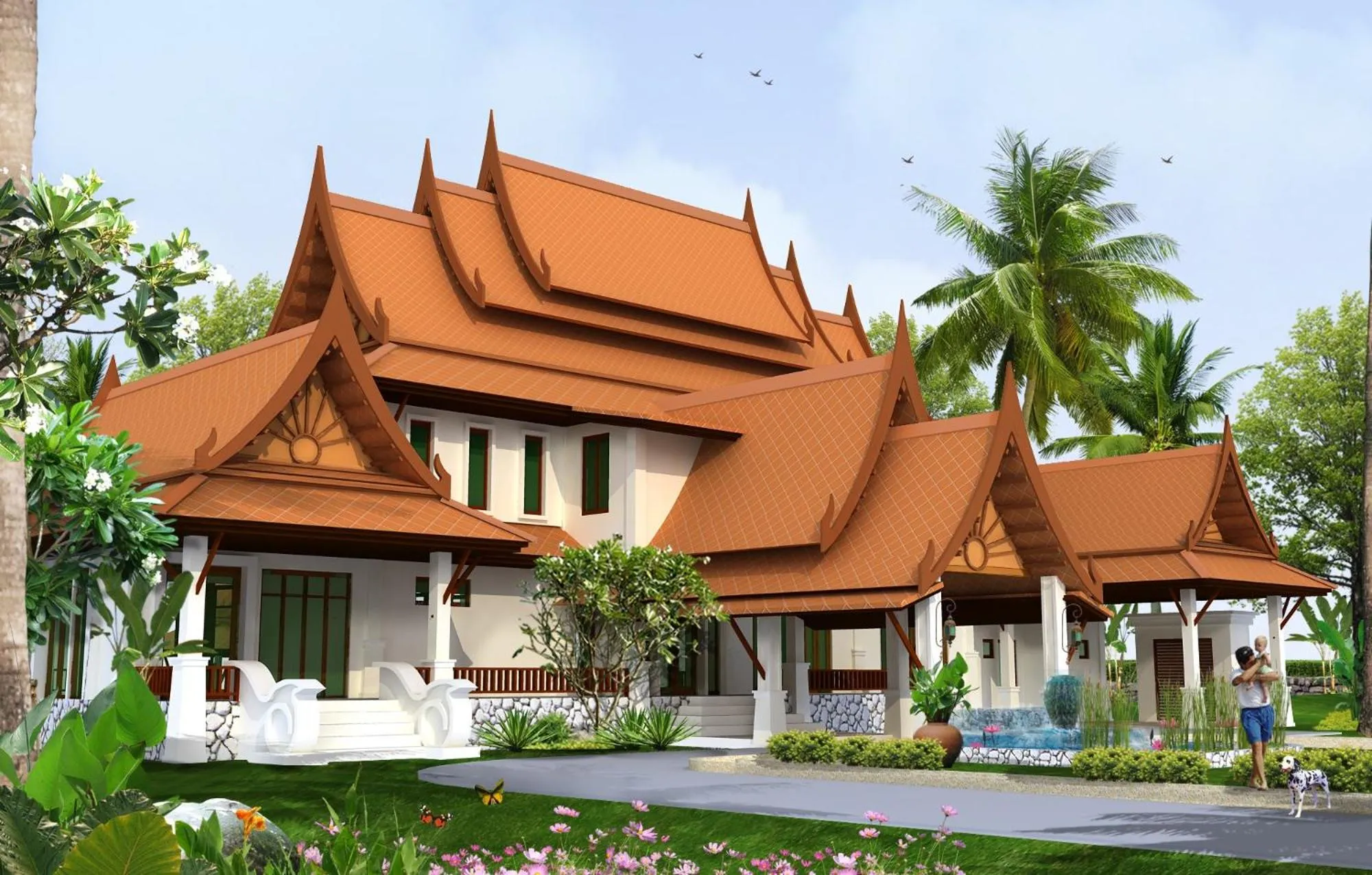 Property building in Villa Chaya