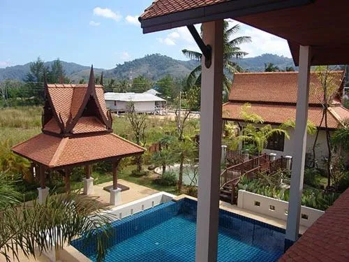 Pool view in Villa Chaya