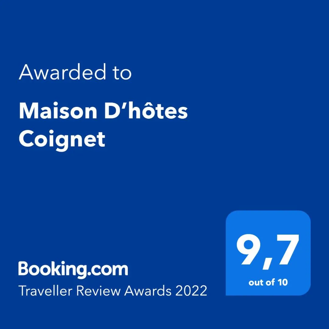 Logo/Certificate/Sign in Maison D’hôtes Coignet