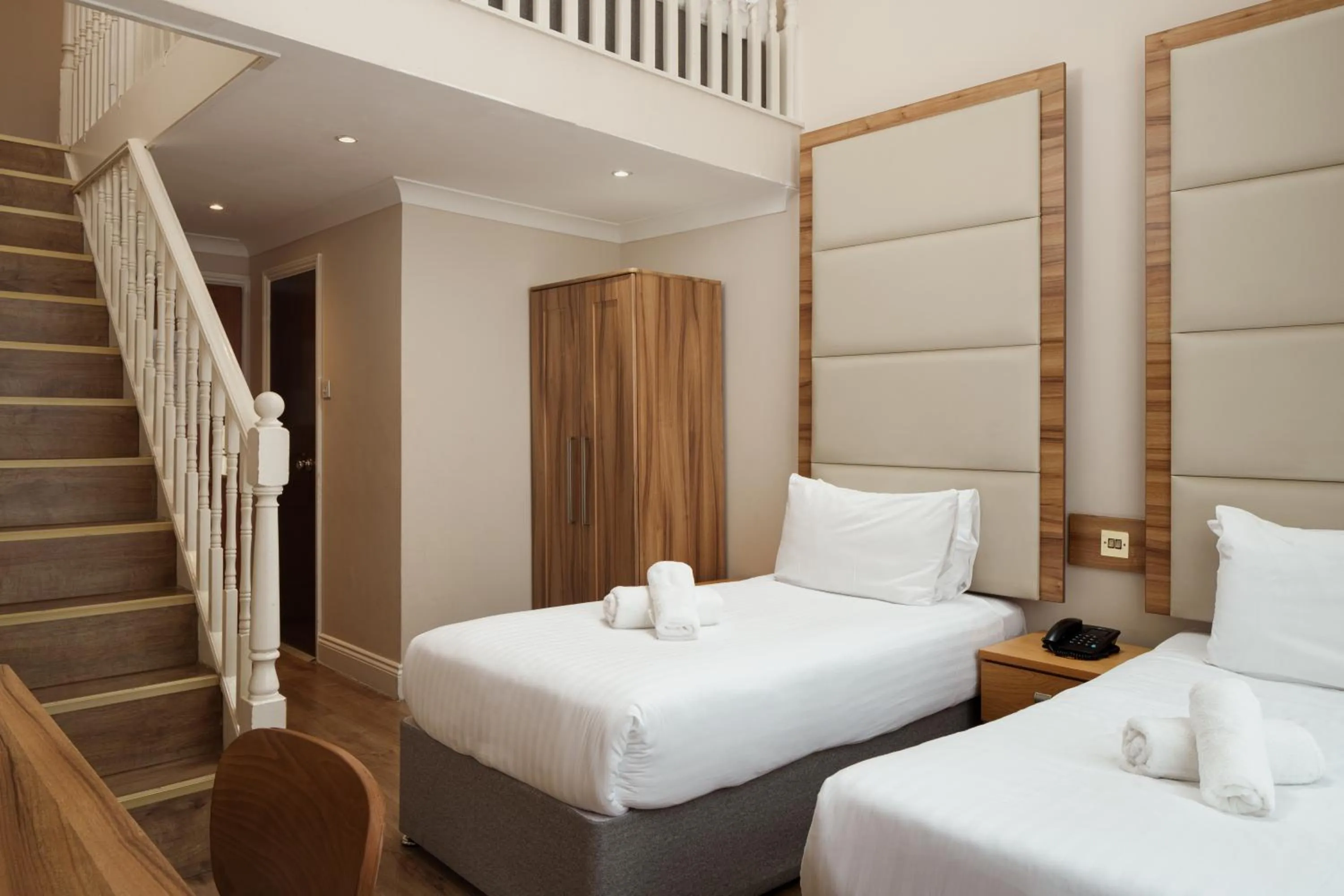 Bed in Royal Eagle Hotel