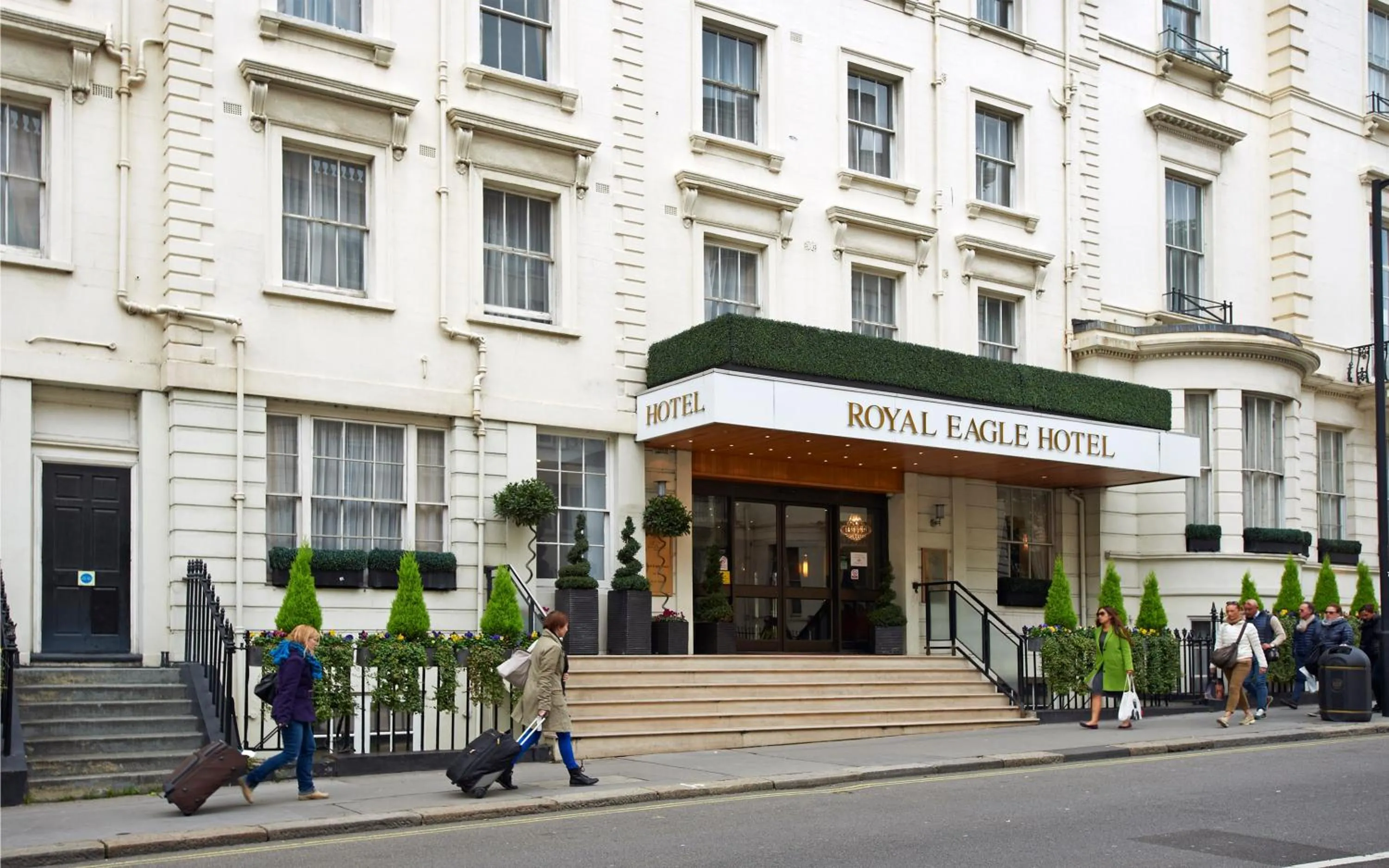 Property building in Royal Eagle Hotel