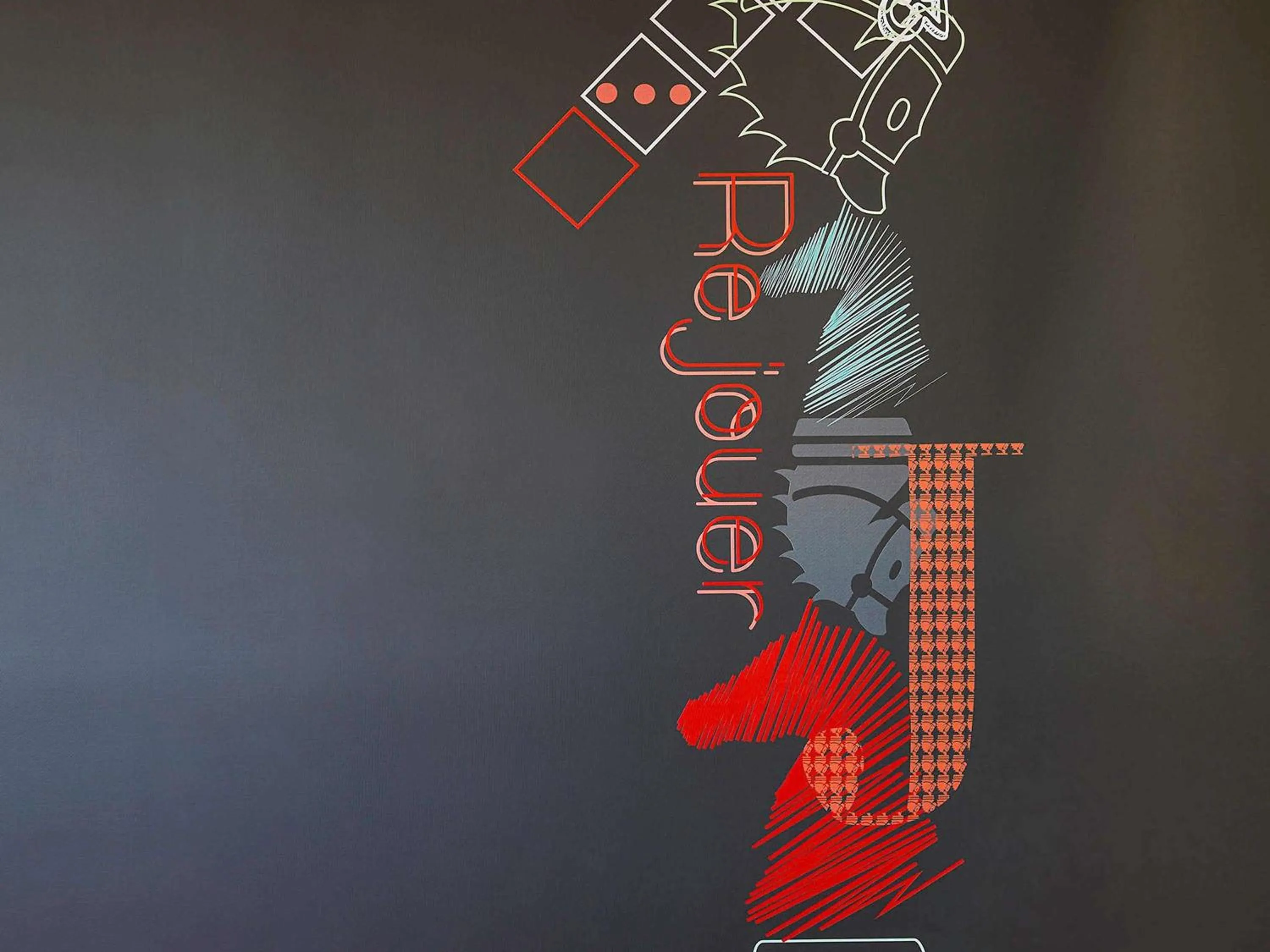 Bedroom in ibis Styles Deauville Centre