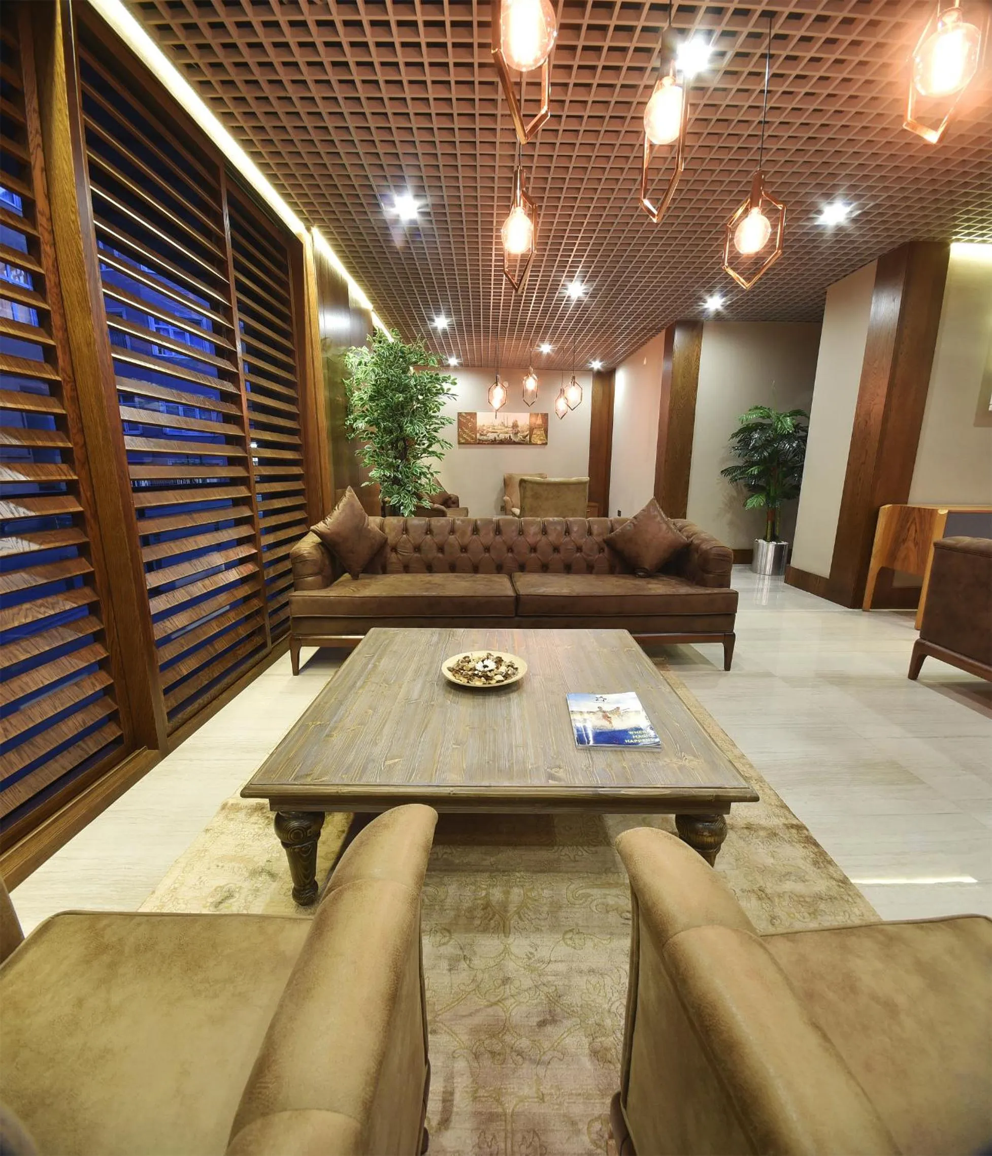 Lobby or reception in The Elegant Hotel