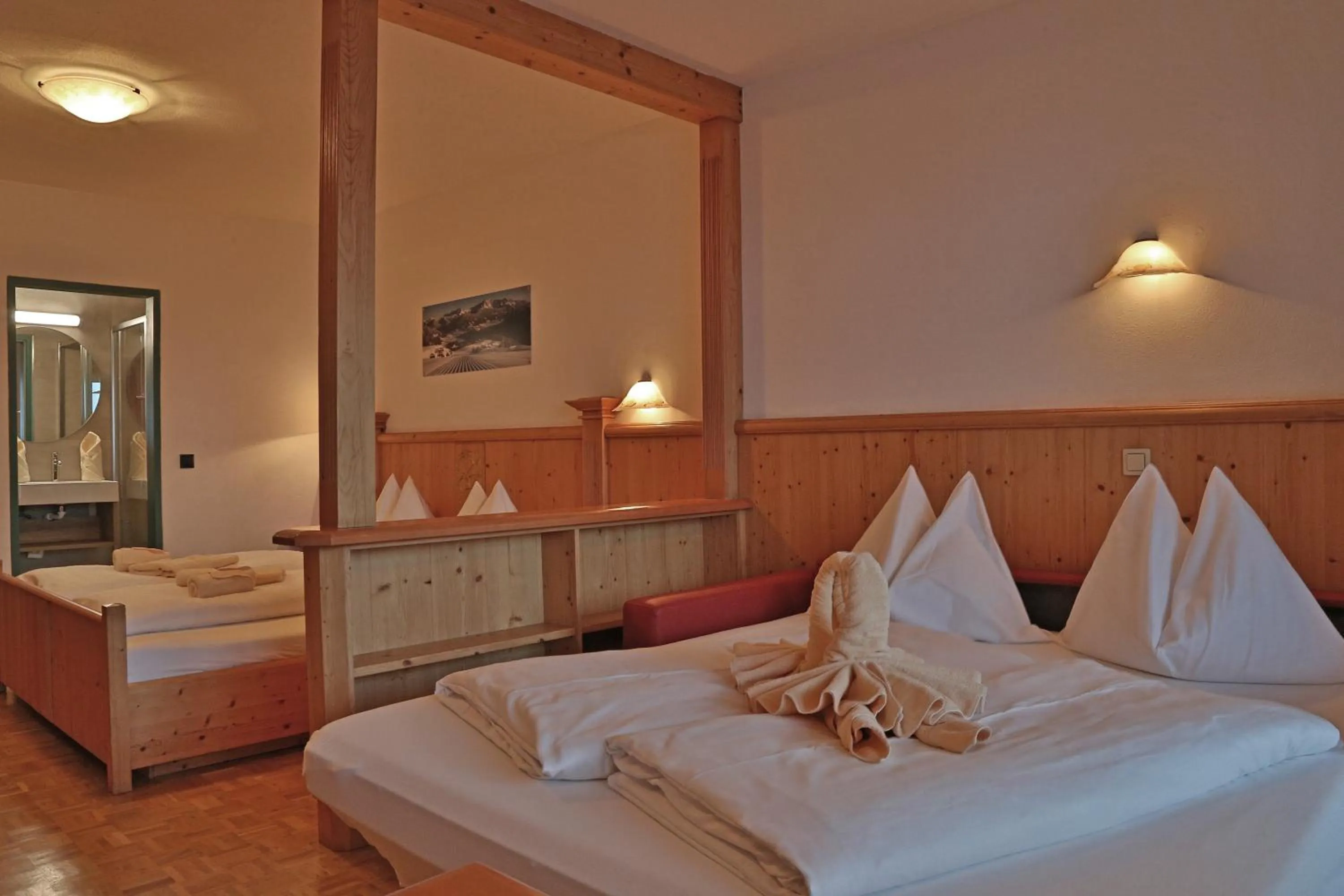Photo of the whole room, Bed in Aparthotel Paradies - Schrempfgut