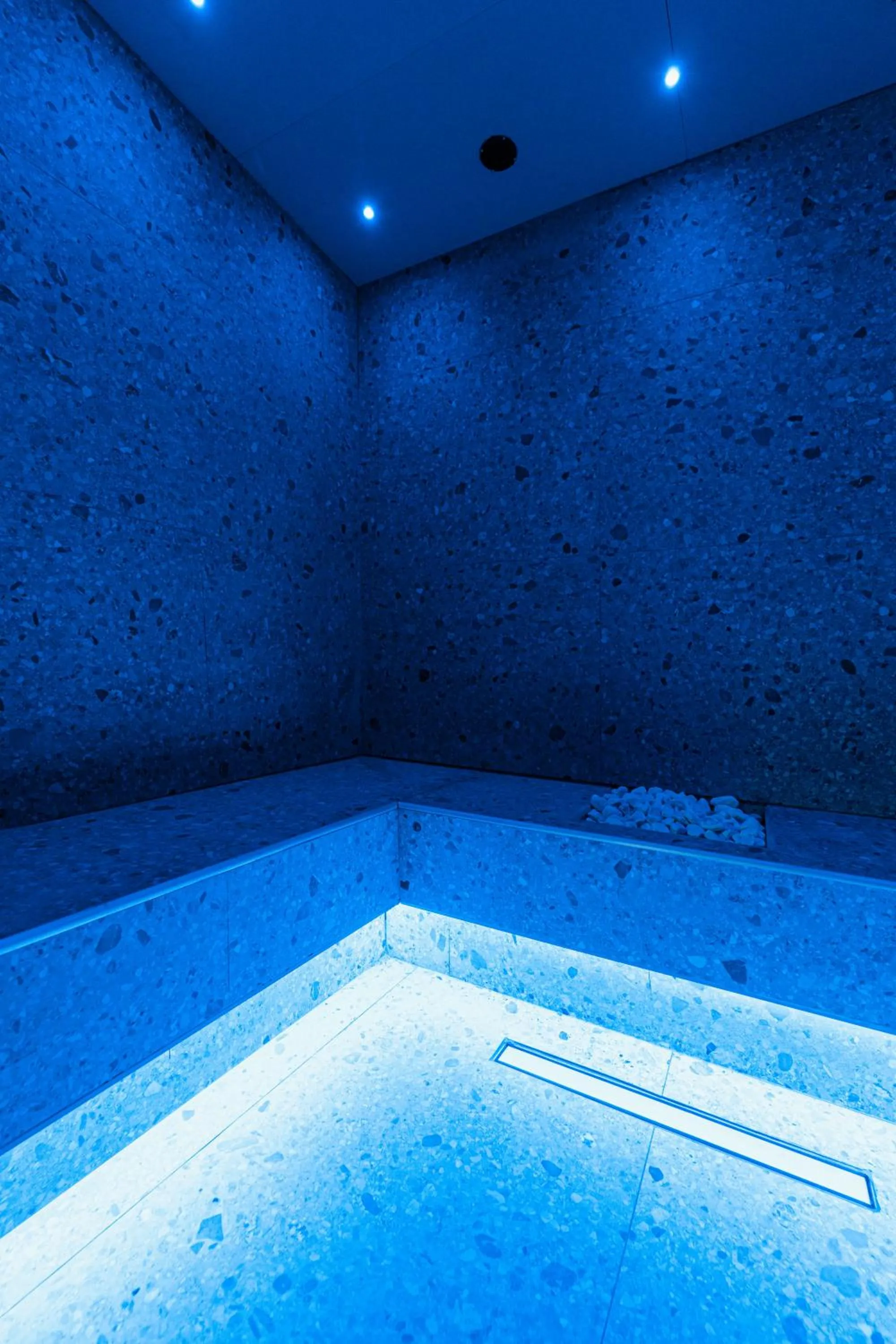 Steam room in Hotel Belsito Wellness & Spa