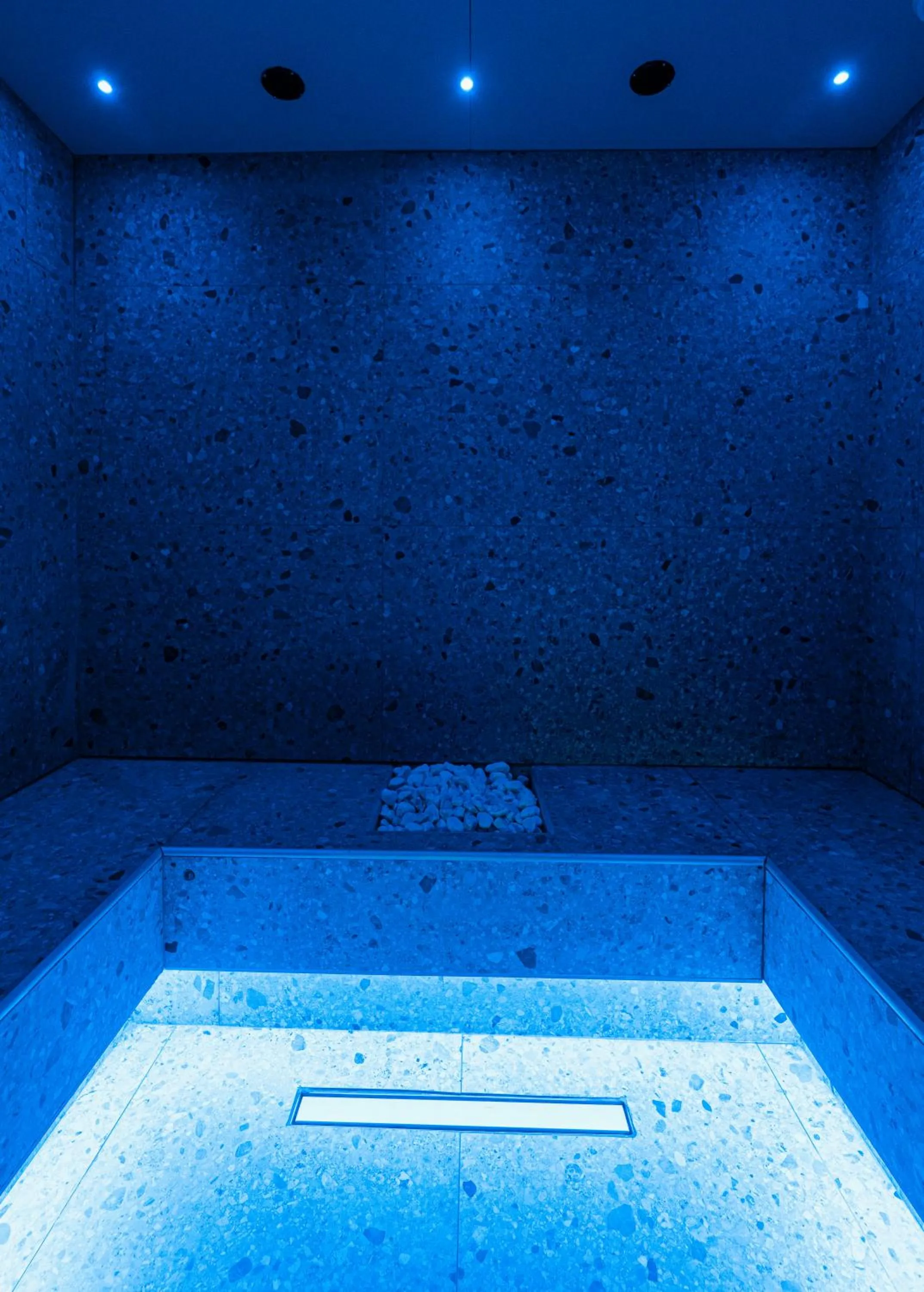Steam room in Hotel Belsito Wellness & Spa