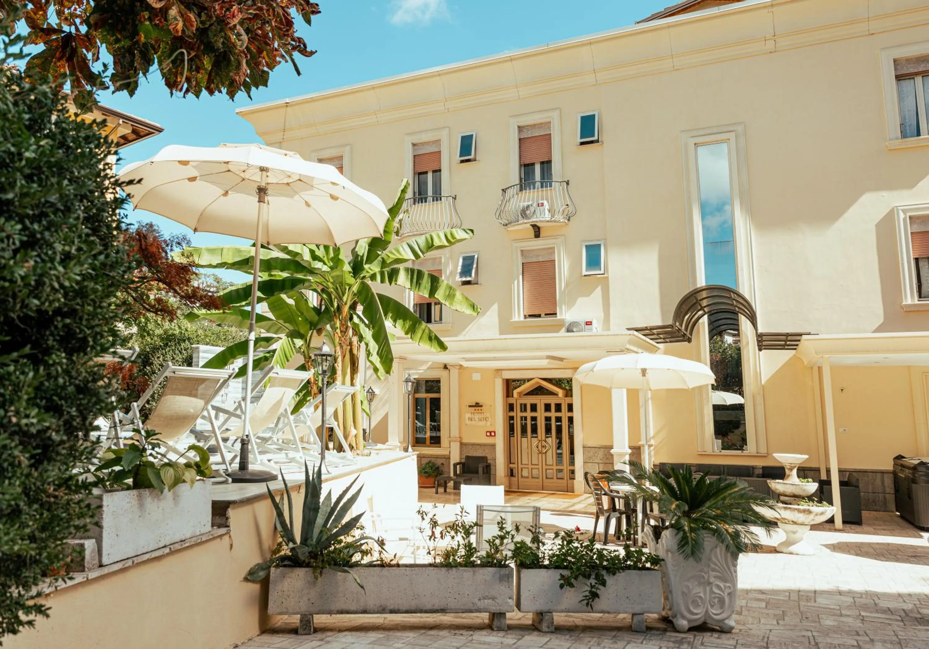 Property building in Hotel Belsito Wellness & Spa