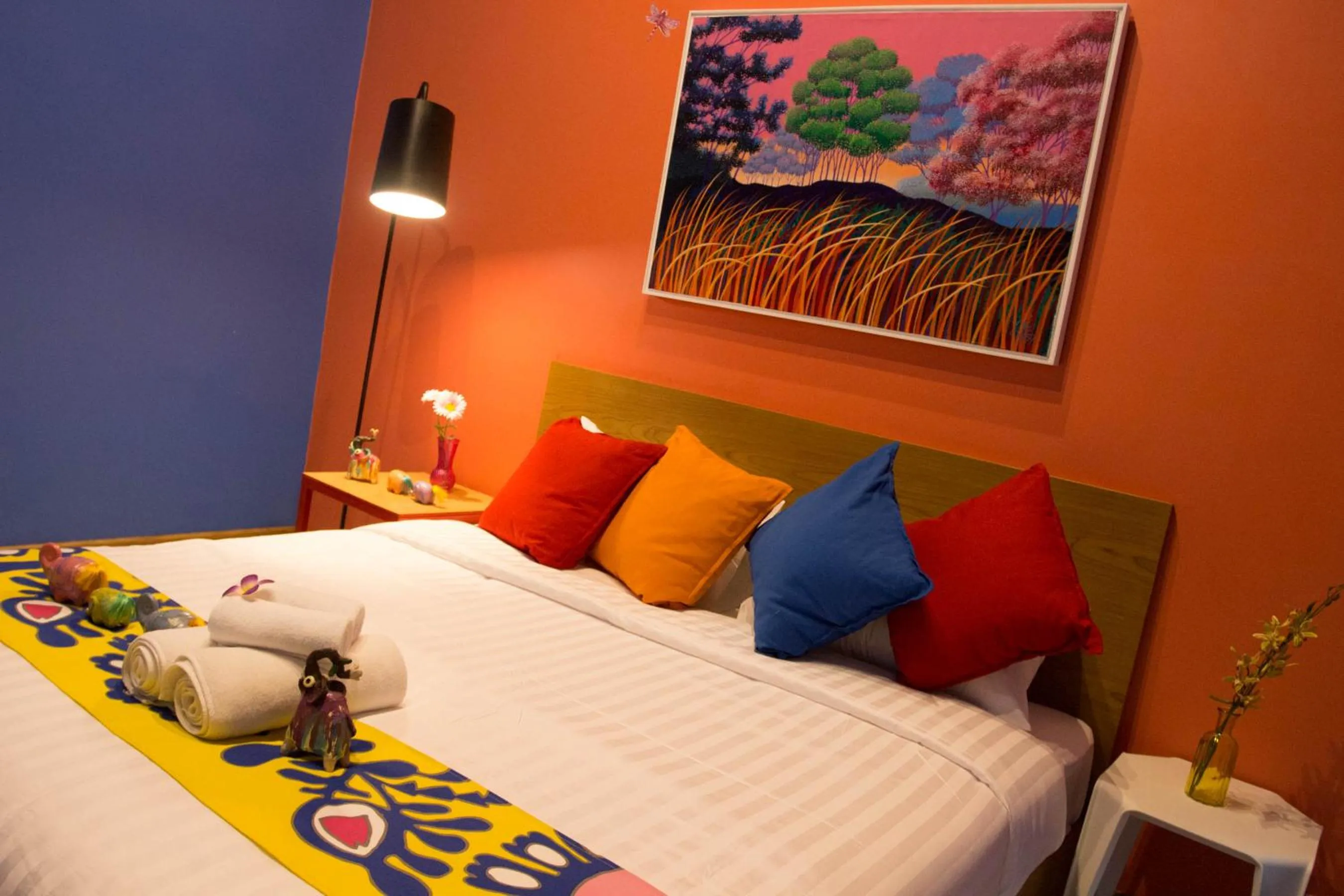 Bedroom in Non Nid Non Noi Design Residence