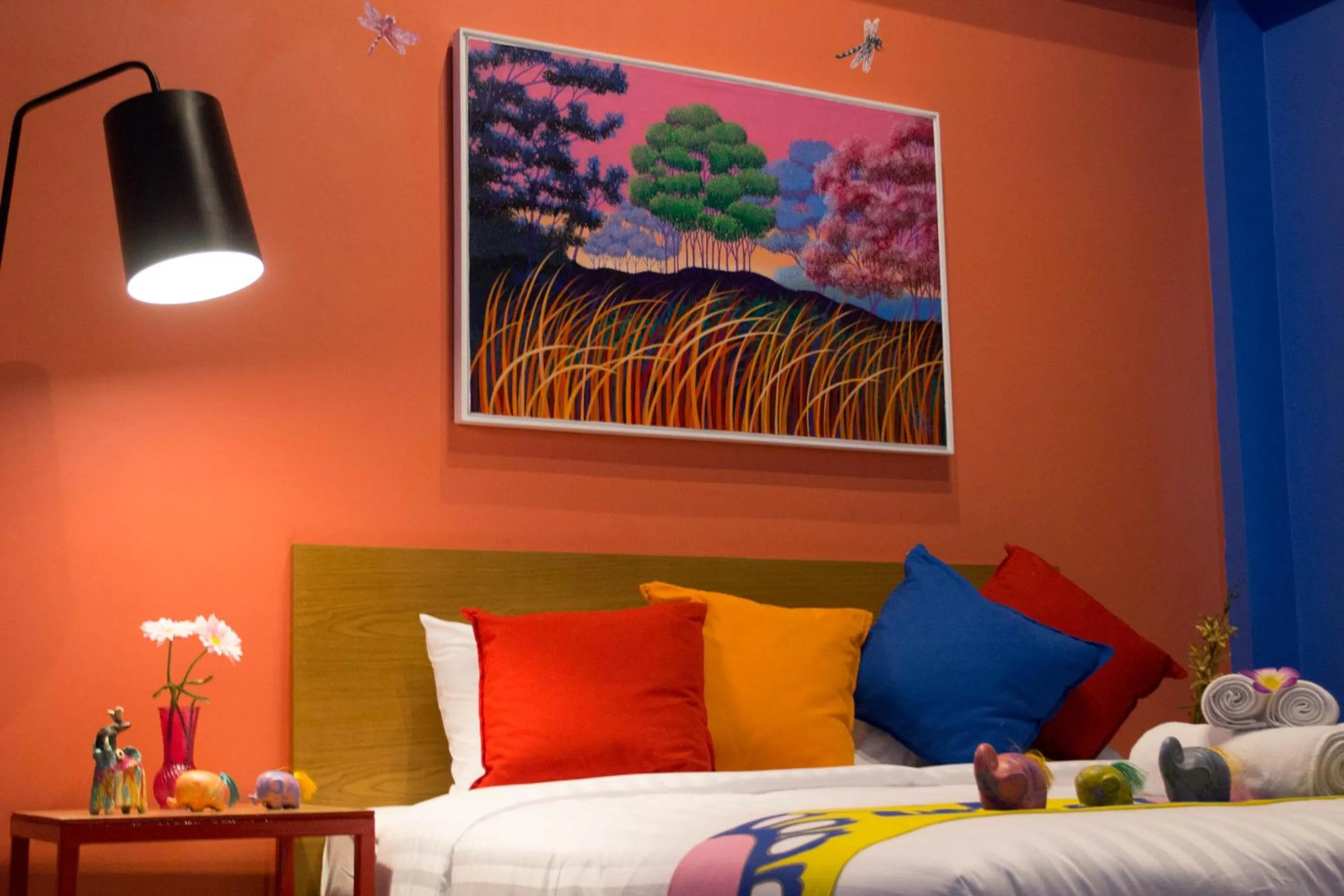 Bedroom in Non Nid Non Noi Design Residence