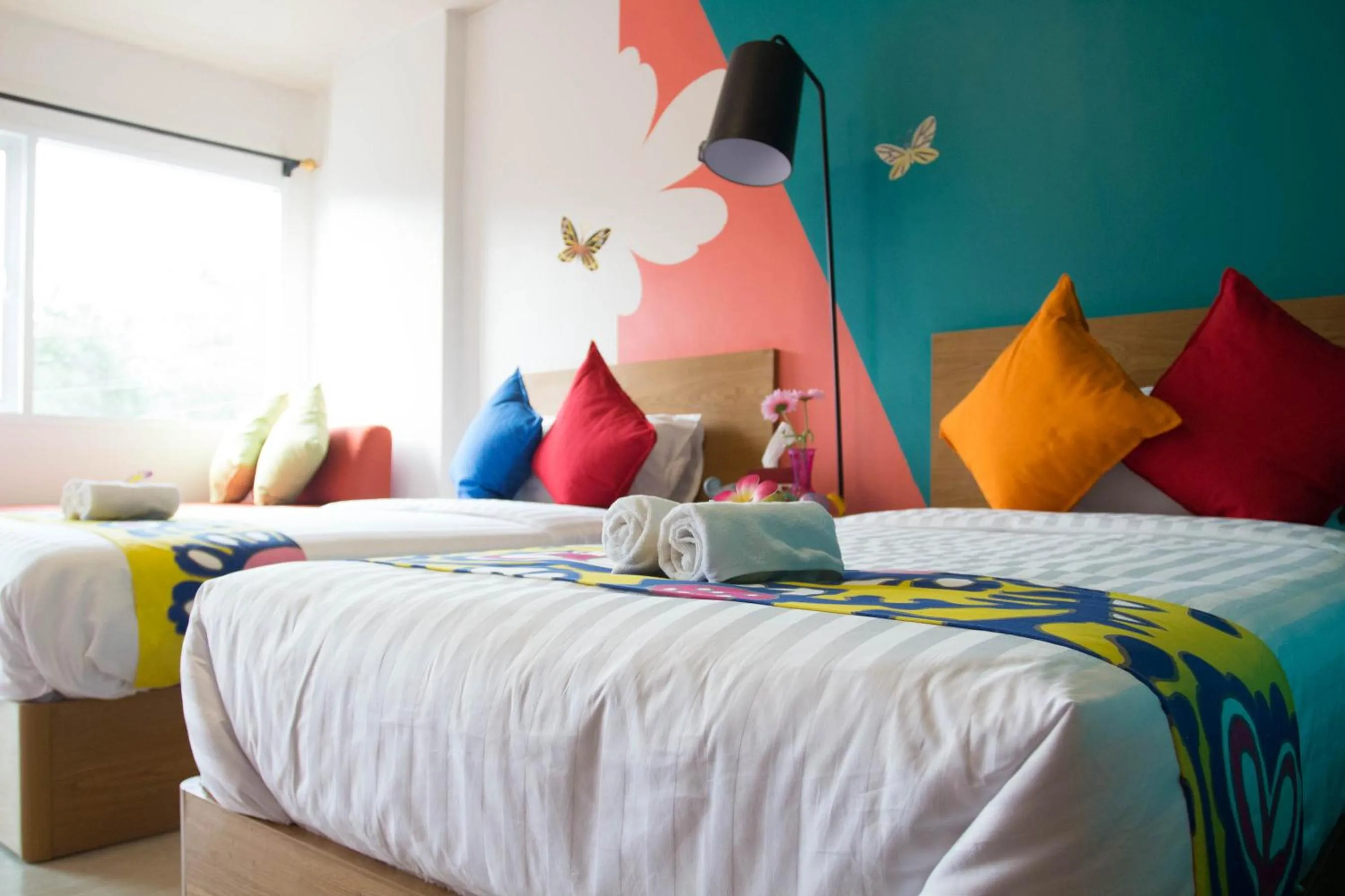 Bed in Non Nid Non Noi Design Residence