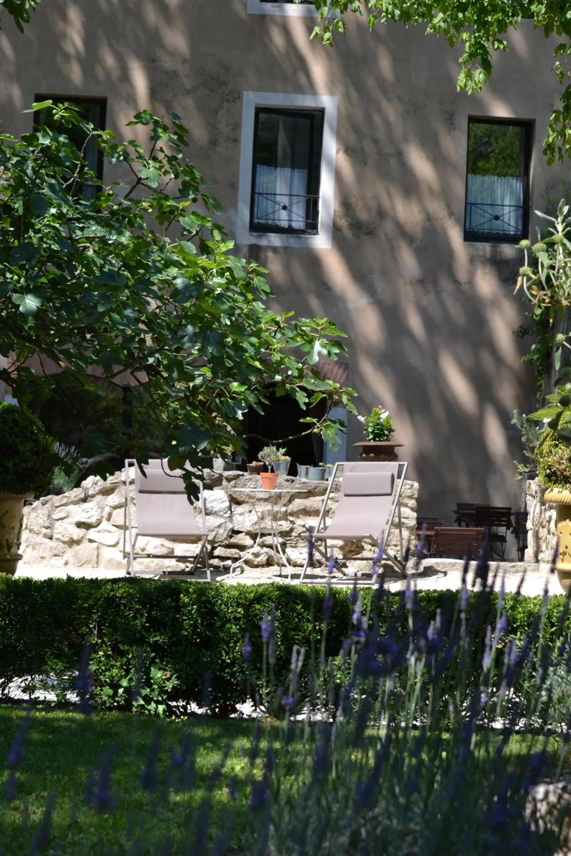 Garden in Hotel du Poète