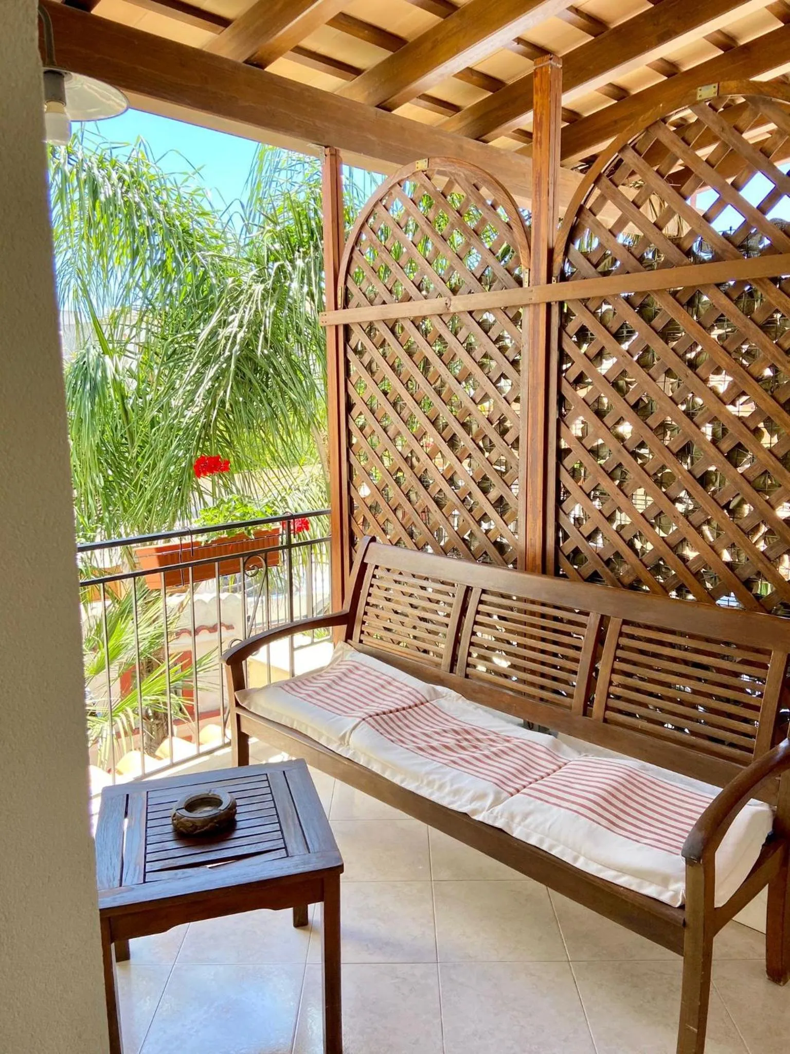 Balcony/Terrace in Baglio Cusenza Rooms