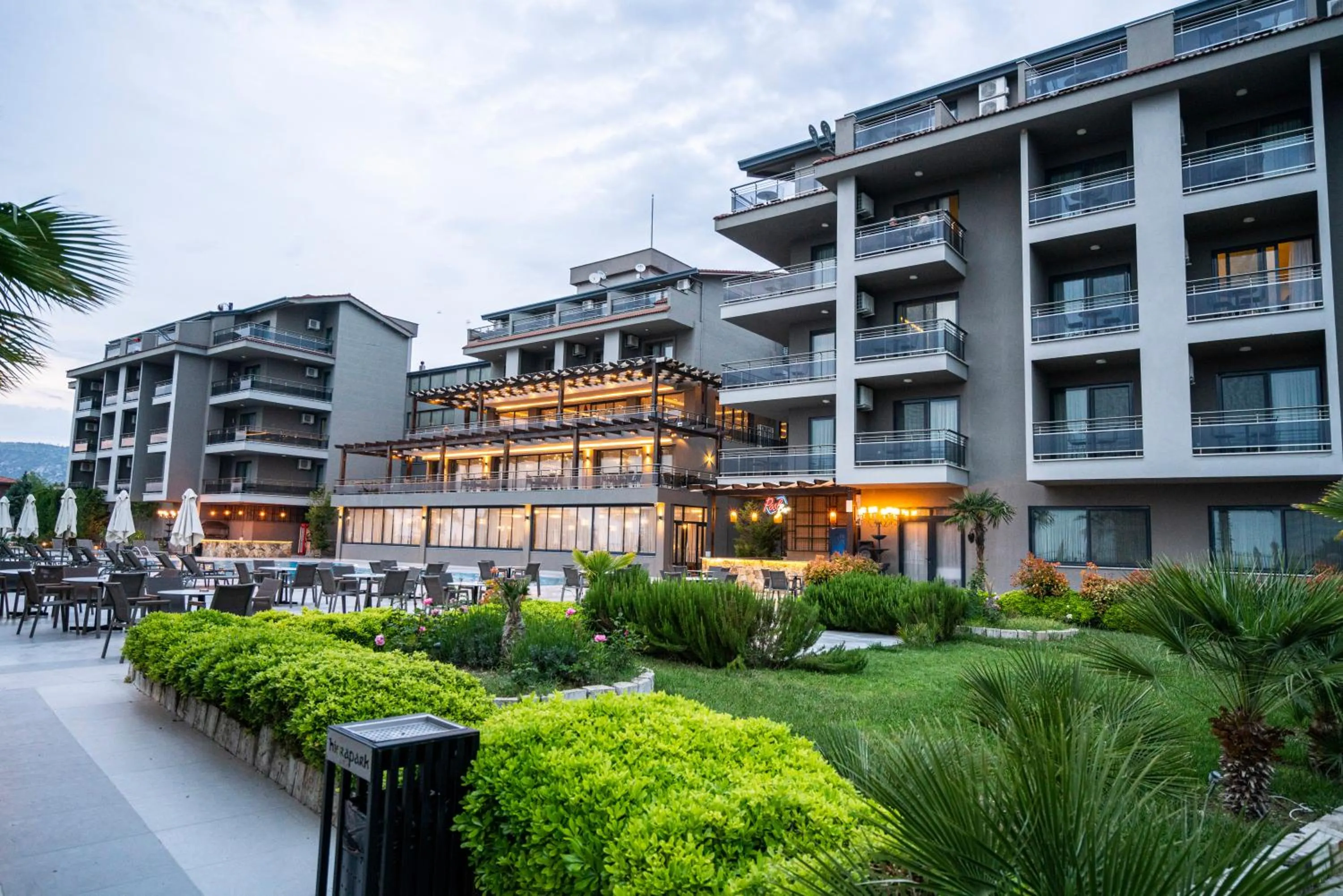 Swimming pool in Hierapark Thermal & SPA Hotel