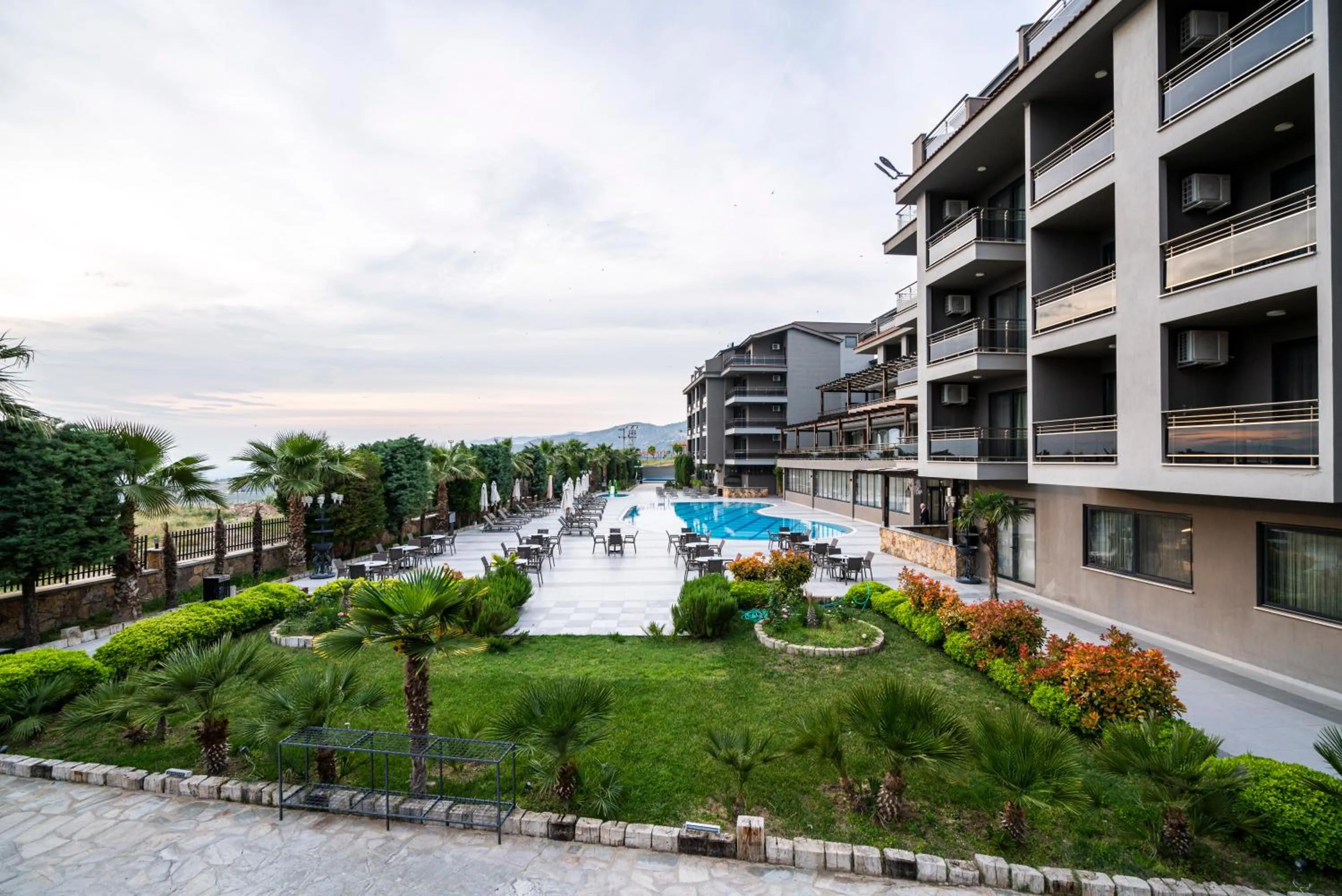 Swimming pool in Hierapark Thermal & SPA Hotel