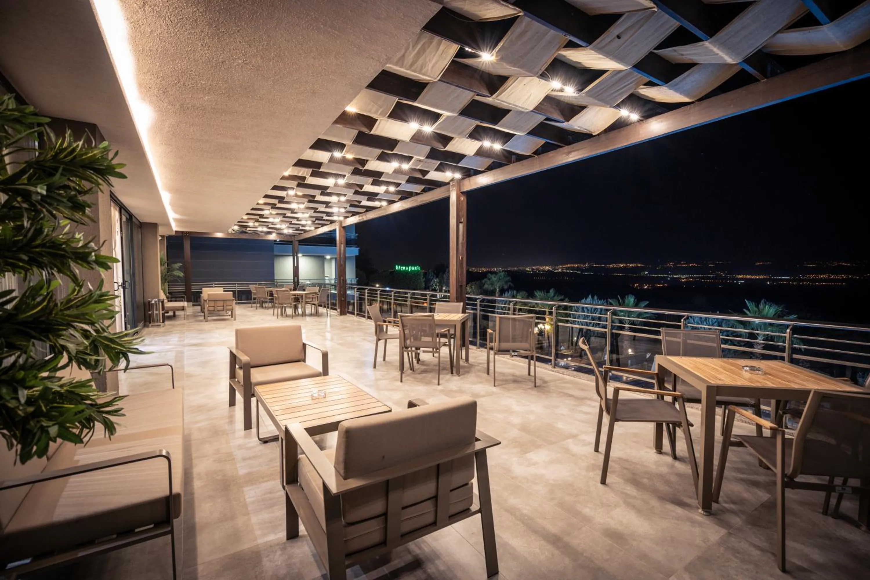 Balcony/Terrace in Hierapark Thermal & SPA Hotel