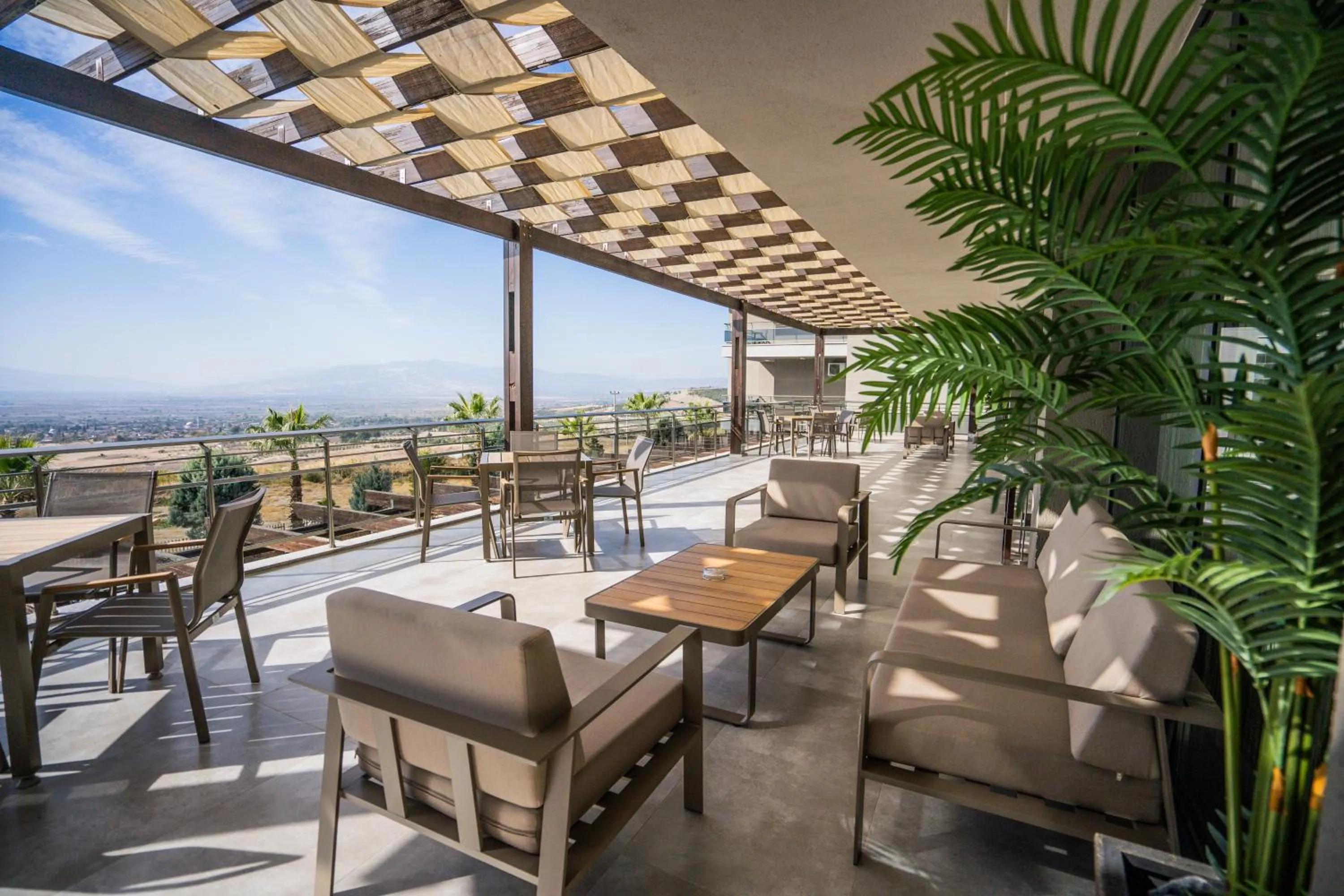 Balcony/Terrace in Hierapark Thermal & SPA Hotel